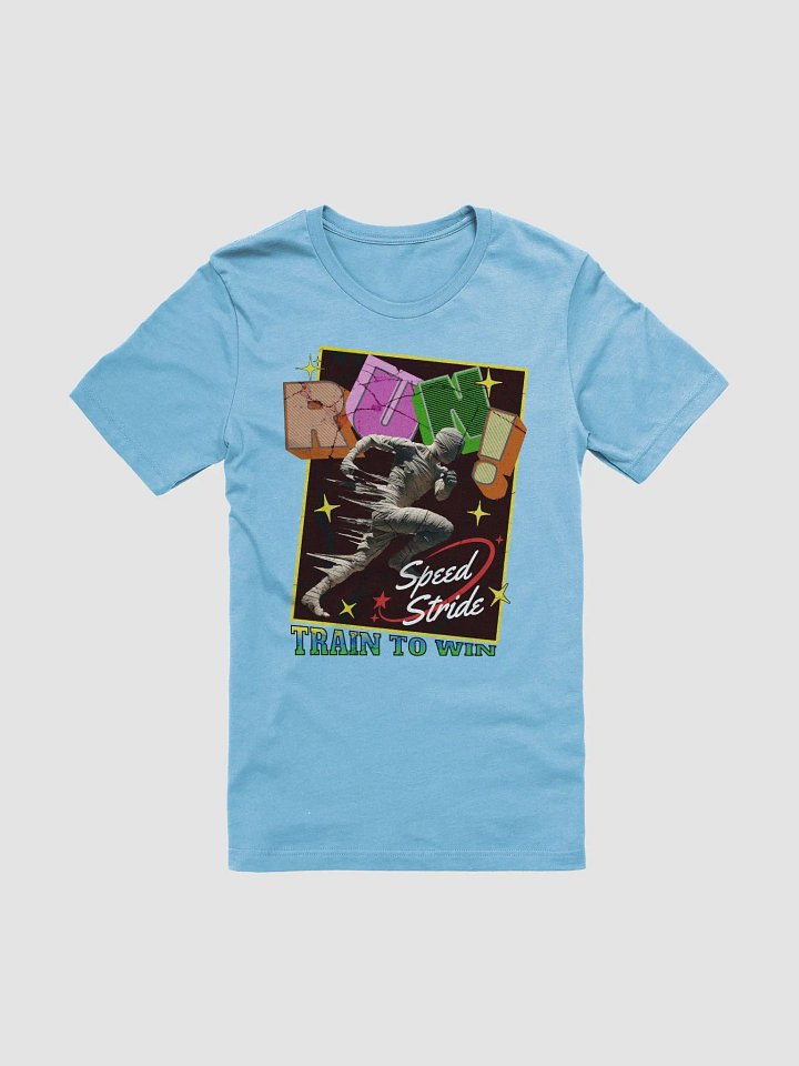 Train To Win Block Letters Run! Dynamic Stride T-Shirt product image (1)