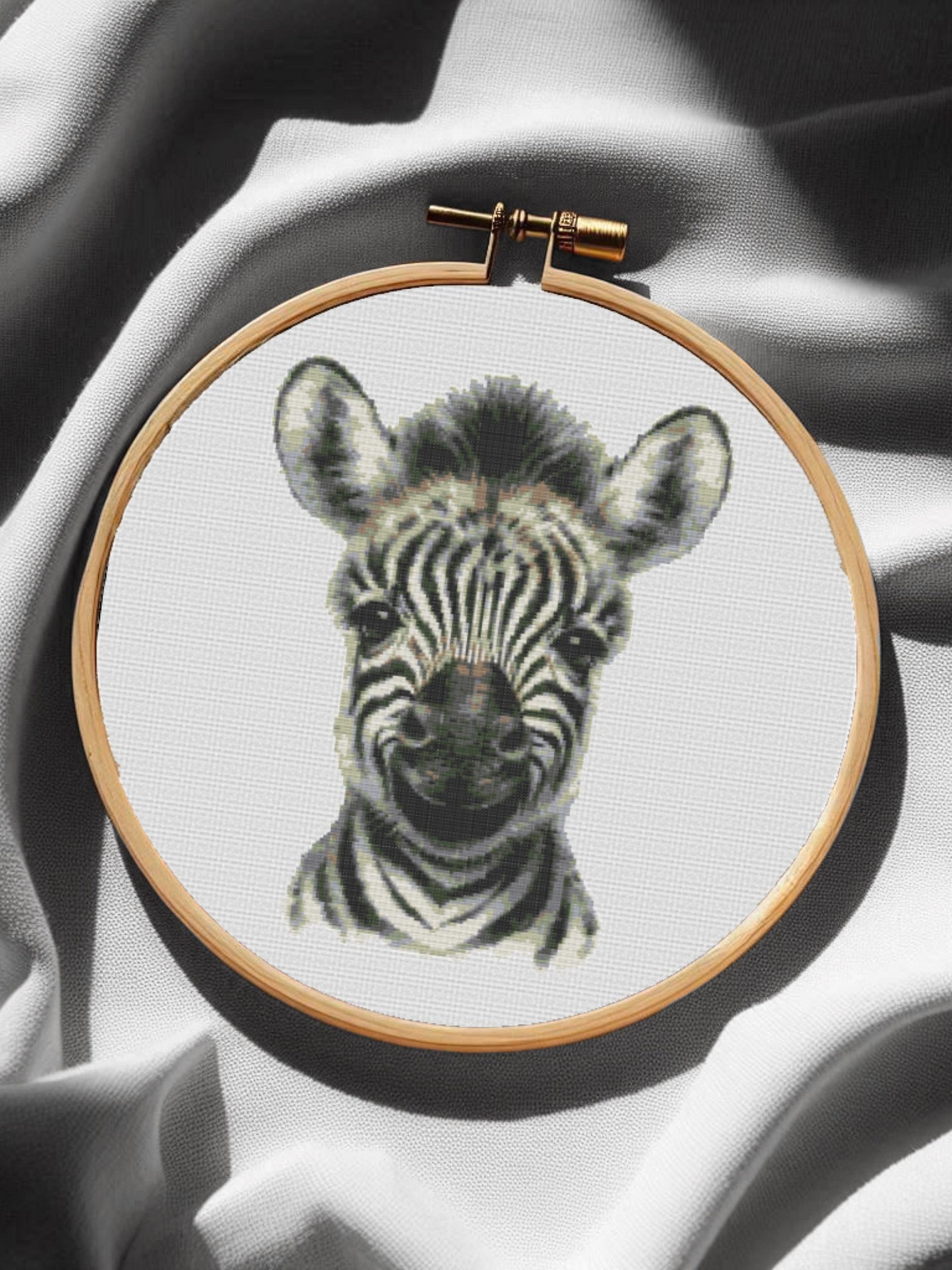 Baby Zebra Cross Stitch Pattern product image (6)