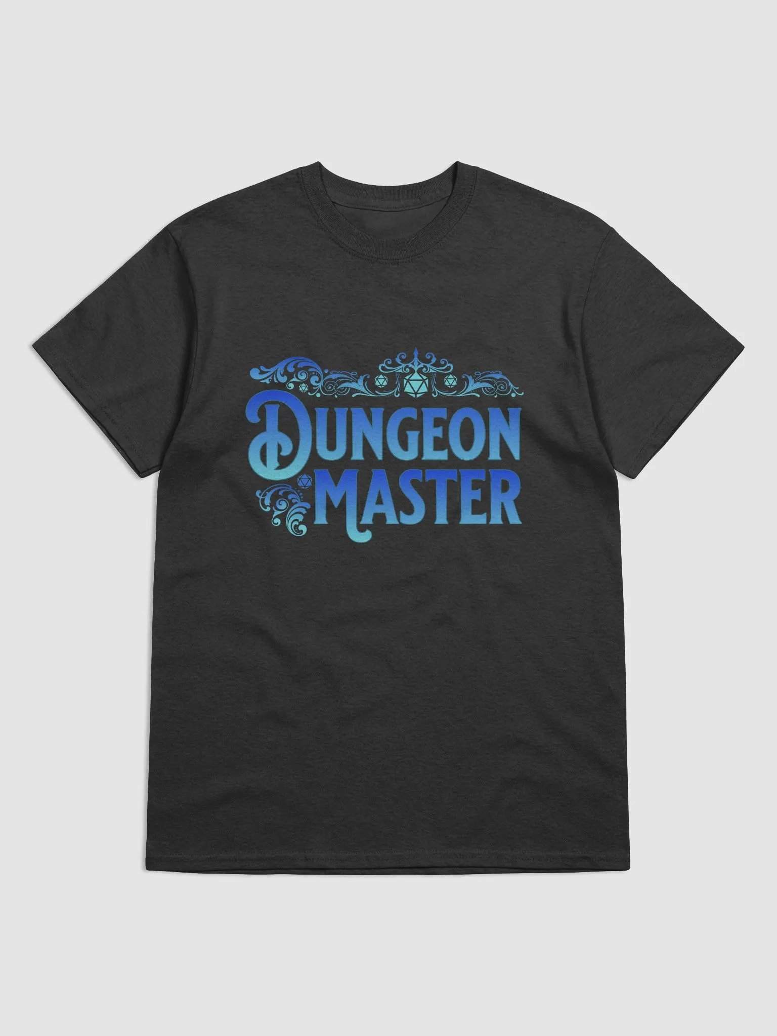 Fancy Blue Dungeon Master D&D Shirt product image (13)