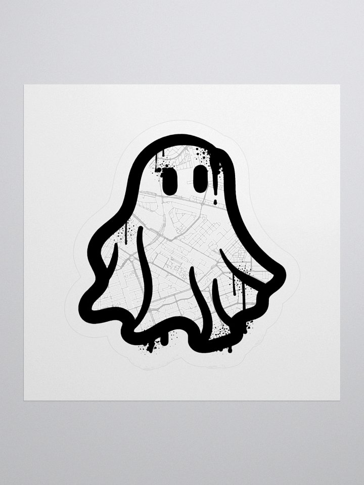Charm City Paranormal City Ghost Sticker product image (1)