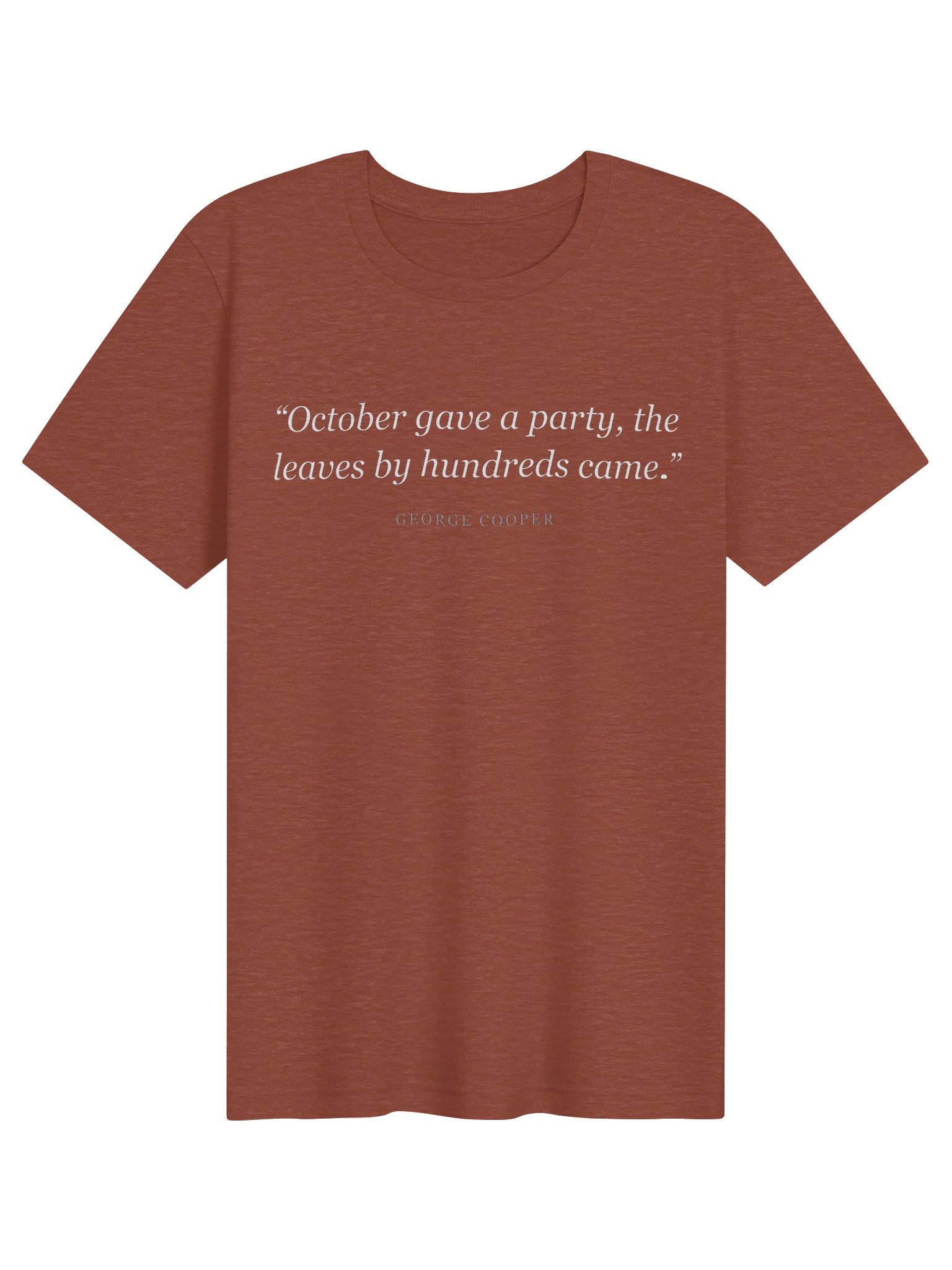October Gave a Party T-Shirt product image (1)