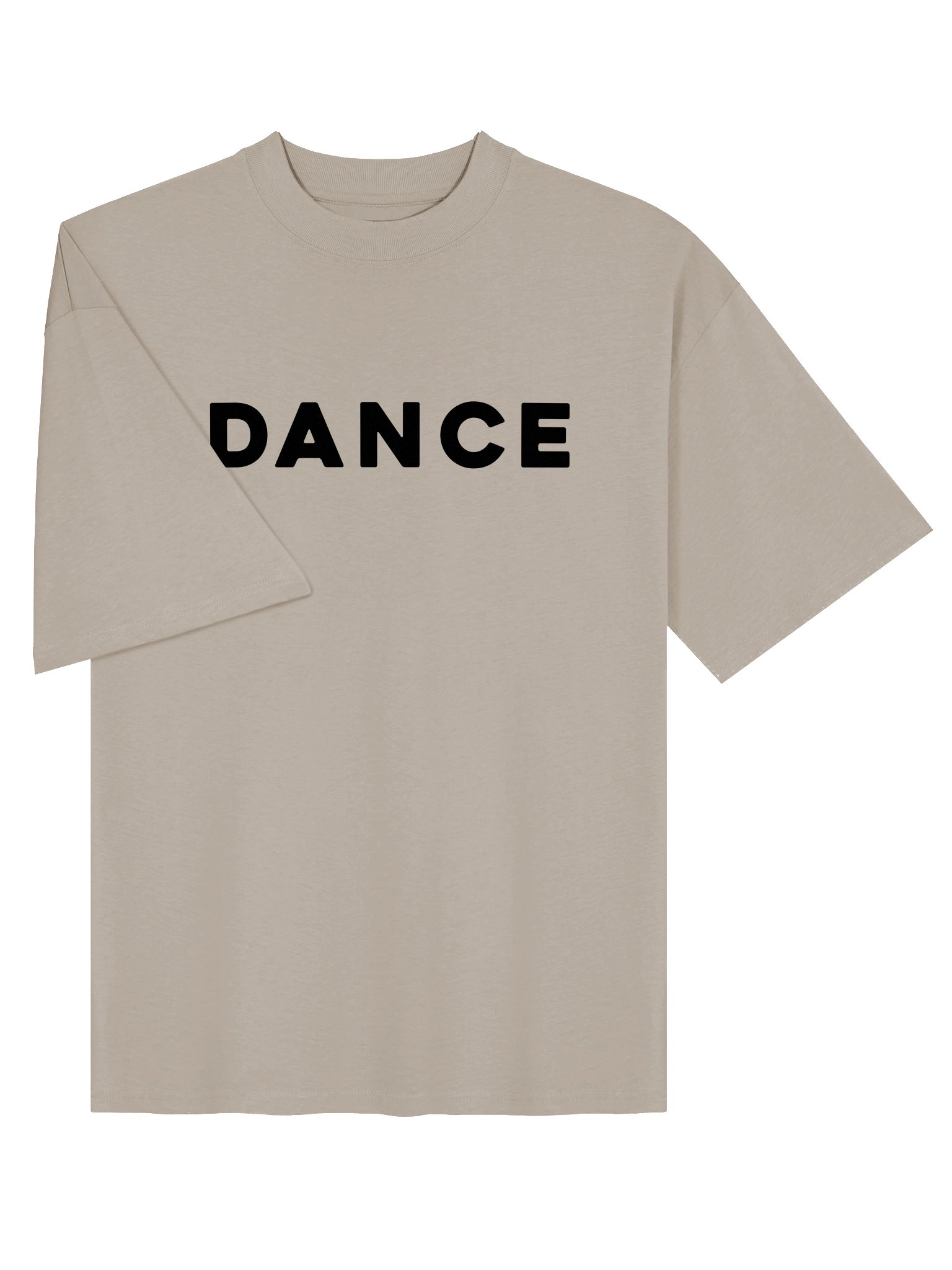 DANCE Oversized Tee - Stone product image (4)