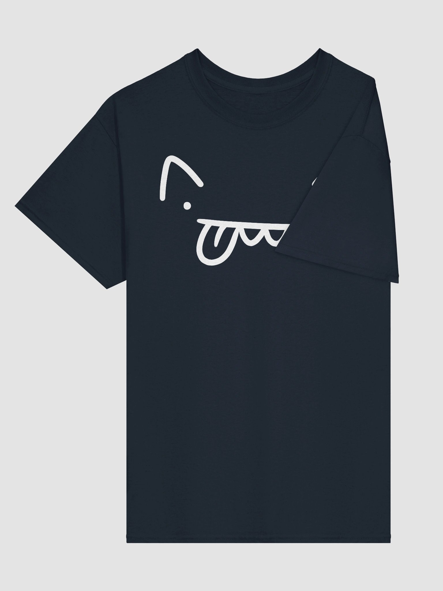 Minimal White Fox T-Shirt product image (3)