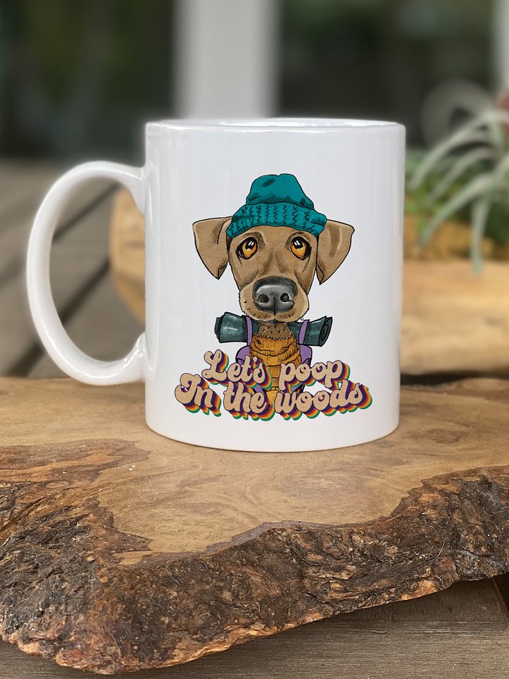 Camping Dog - poop in the woods product image (1)