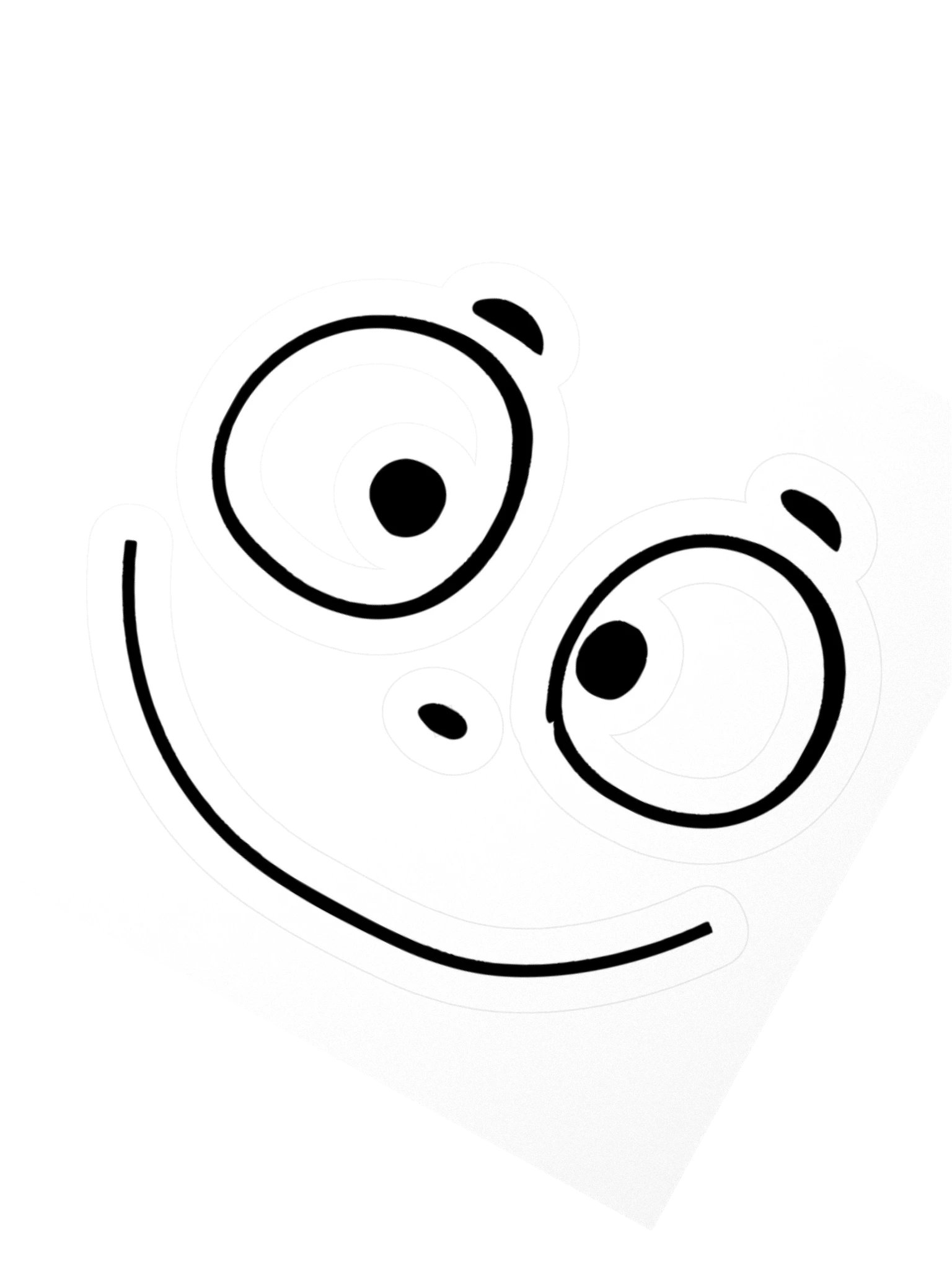 Crazy Face Sticker product image (2)