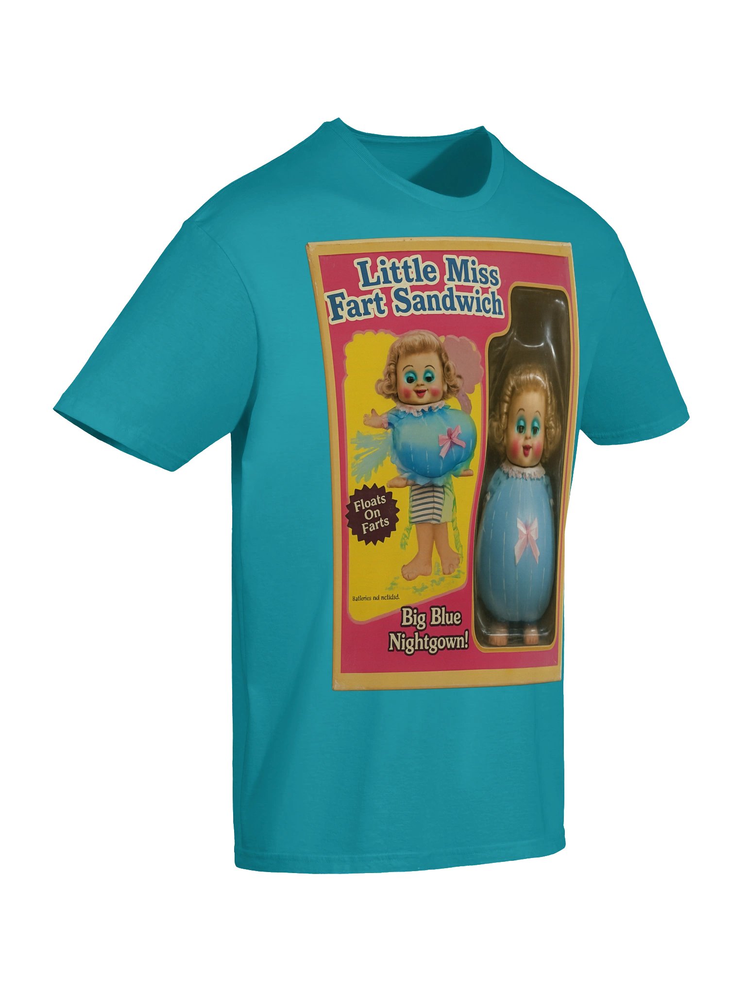 666 Toys | Little Miss Fart Sandwich | Gildan Unisex Softstyle T-Shirt product image (6)