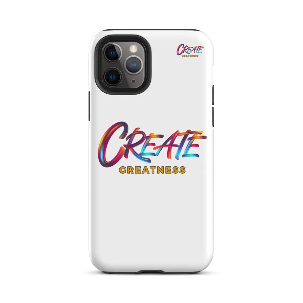 Create Greatness iPhone® Tough Case product image (41)