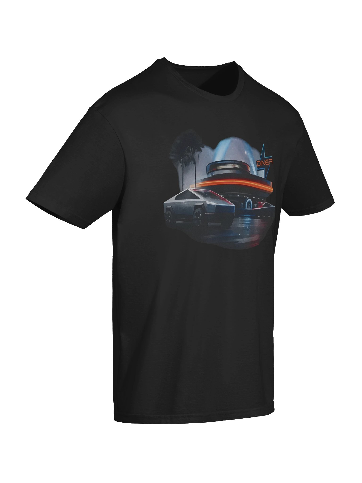 Tesla Hollywood Retro Diner T-Shirt product image (7)