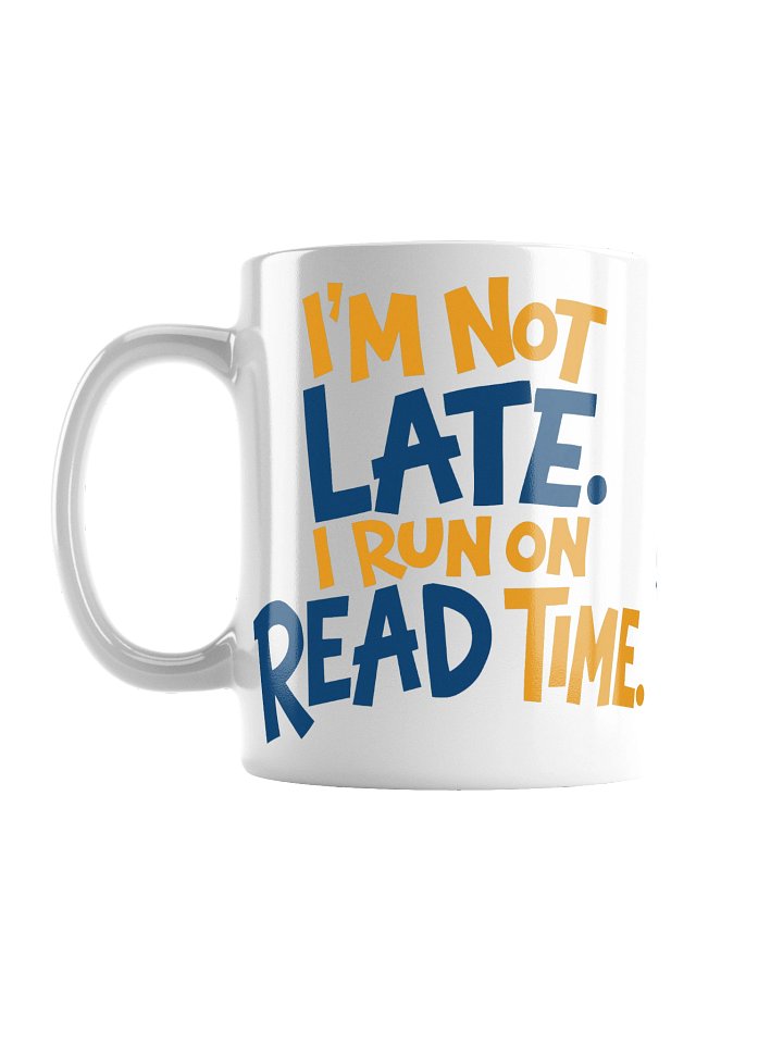 Read Time White Mug product image (3)