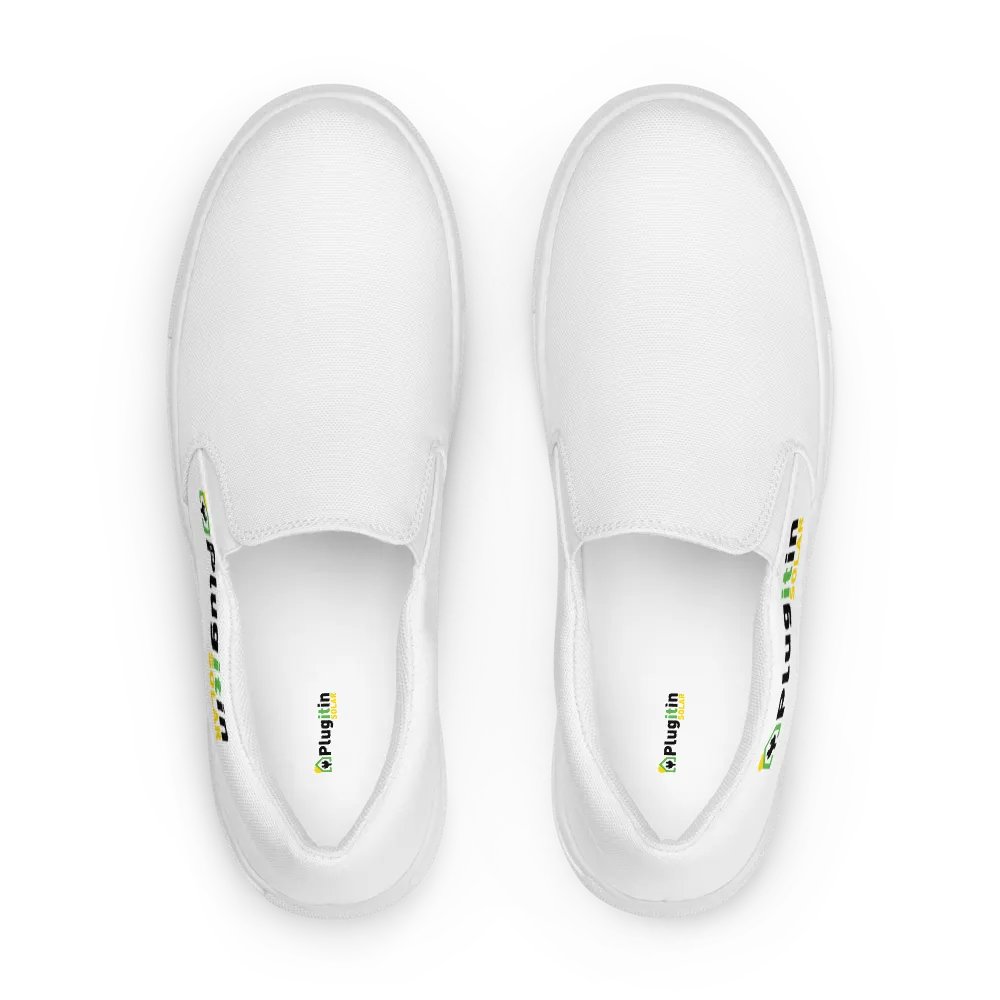 Plug It In Solar High-Quality Men's Slip-On Canvas Shoes product image (1)