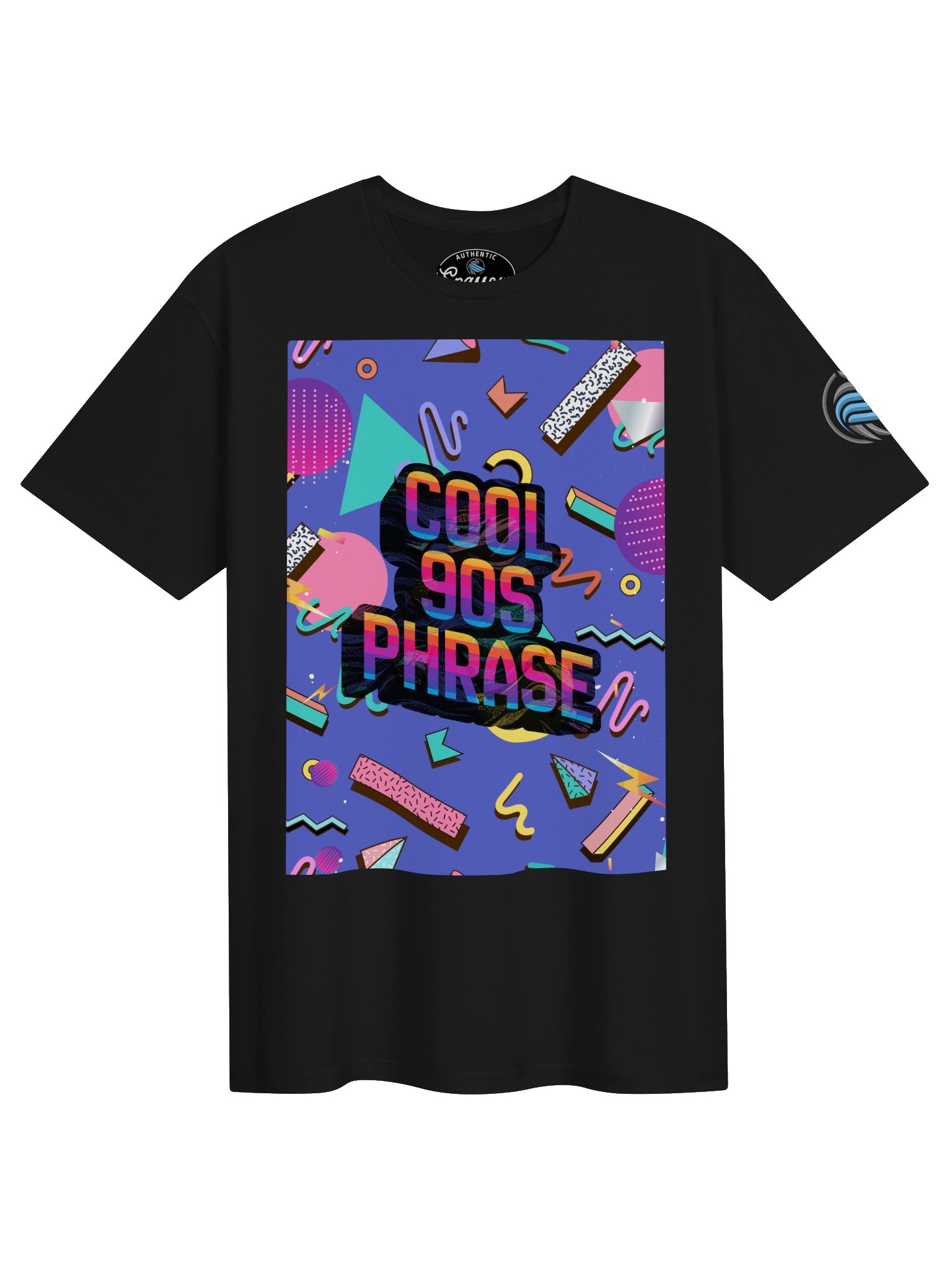 Cool 90s phrase light shirt product image (2)