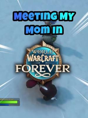 I met my Mom in World of Warcraft Forever 🫪😯 #wowclassic #wowforever #worldofwarcraft #worldofwarcraftclips 