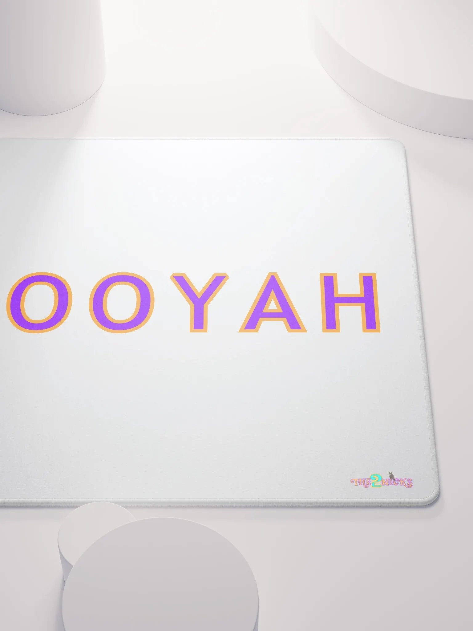 Hooyah Gaming Mouse Pad (White) product image (5)