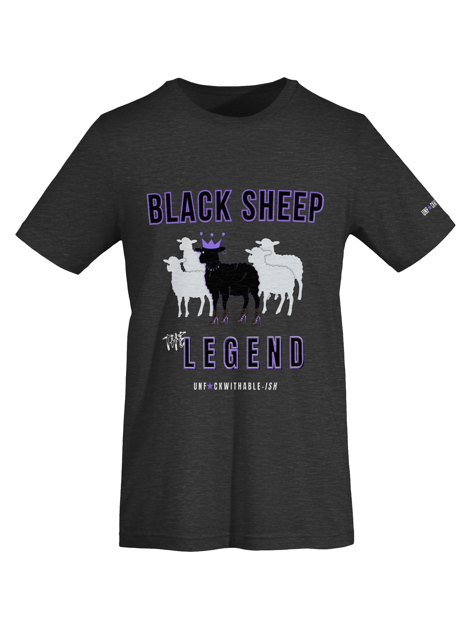 Women's Black Sheep "The LEGEND" Graphic T-Shirt product image (5)