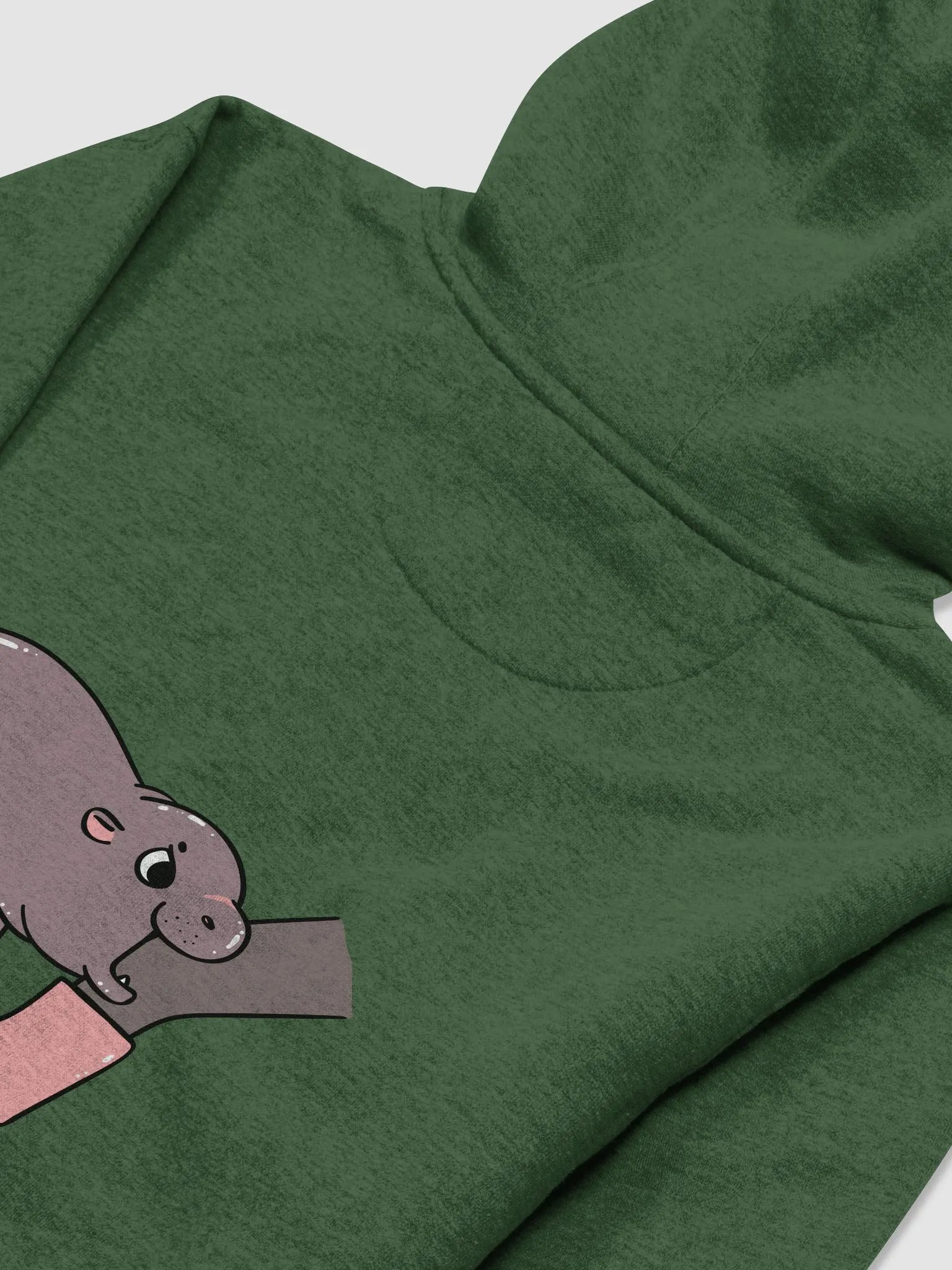 MOODENG'S BOOTY PREMIUM HOODIE! product image (4)