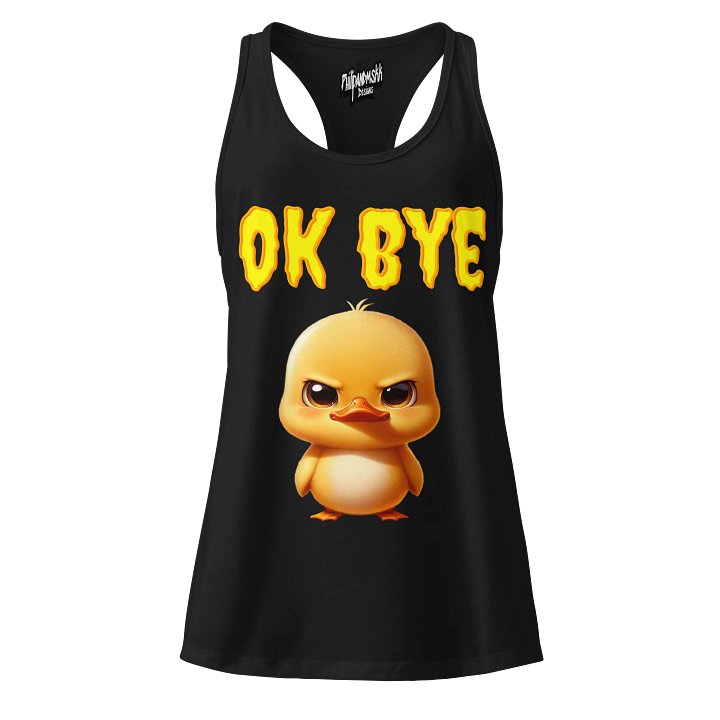 OK BYE Women's Racerback Tank product image (1)