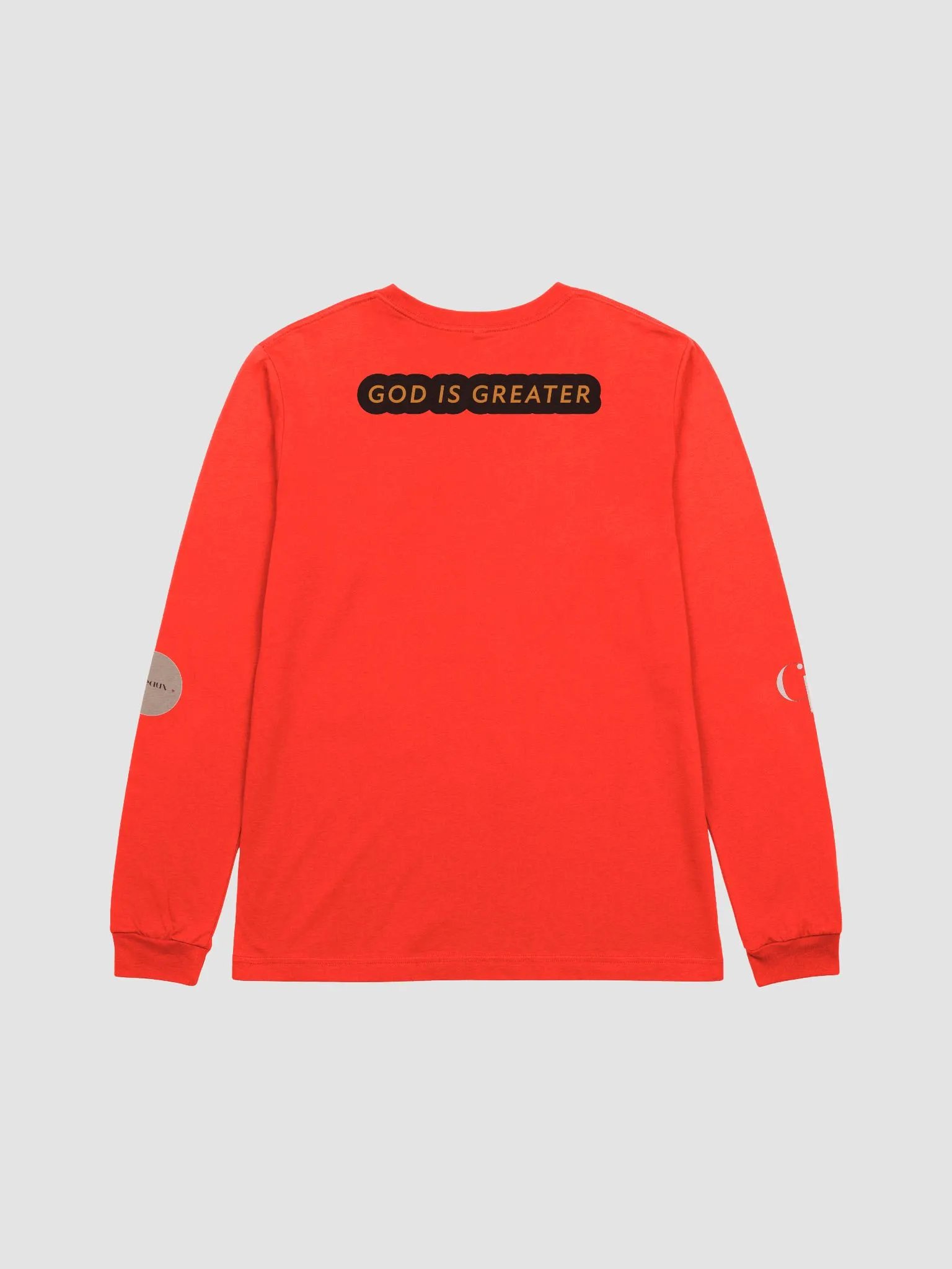 God > ALT Long Sleeve - (ORANGE TEXT) product image (9)