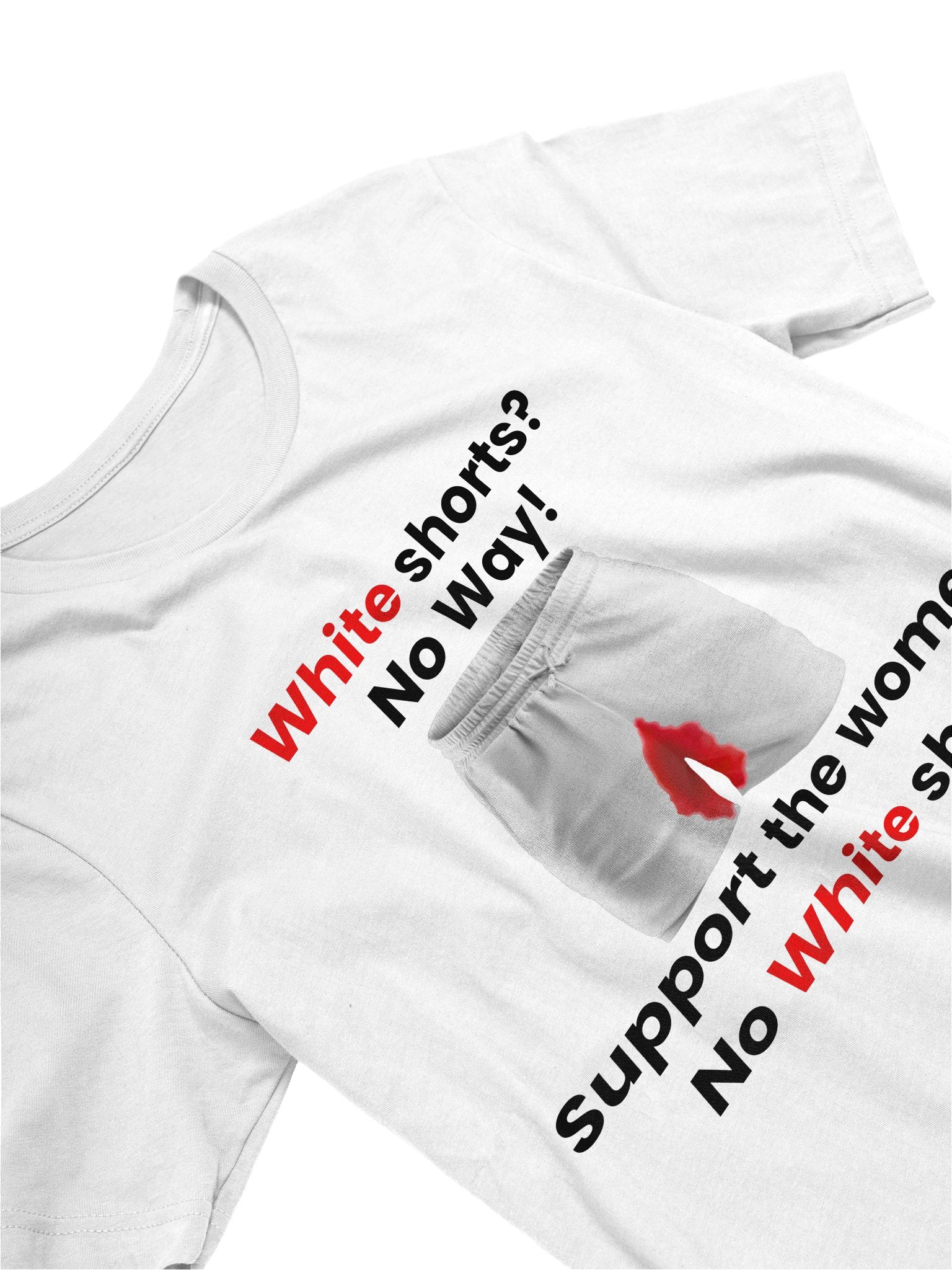 White short? No Way! Support the women No white short product image (3)