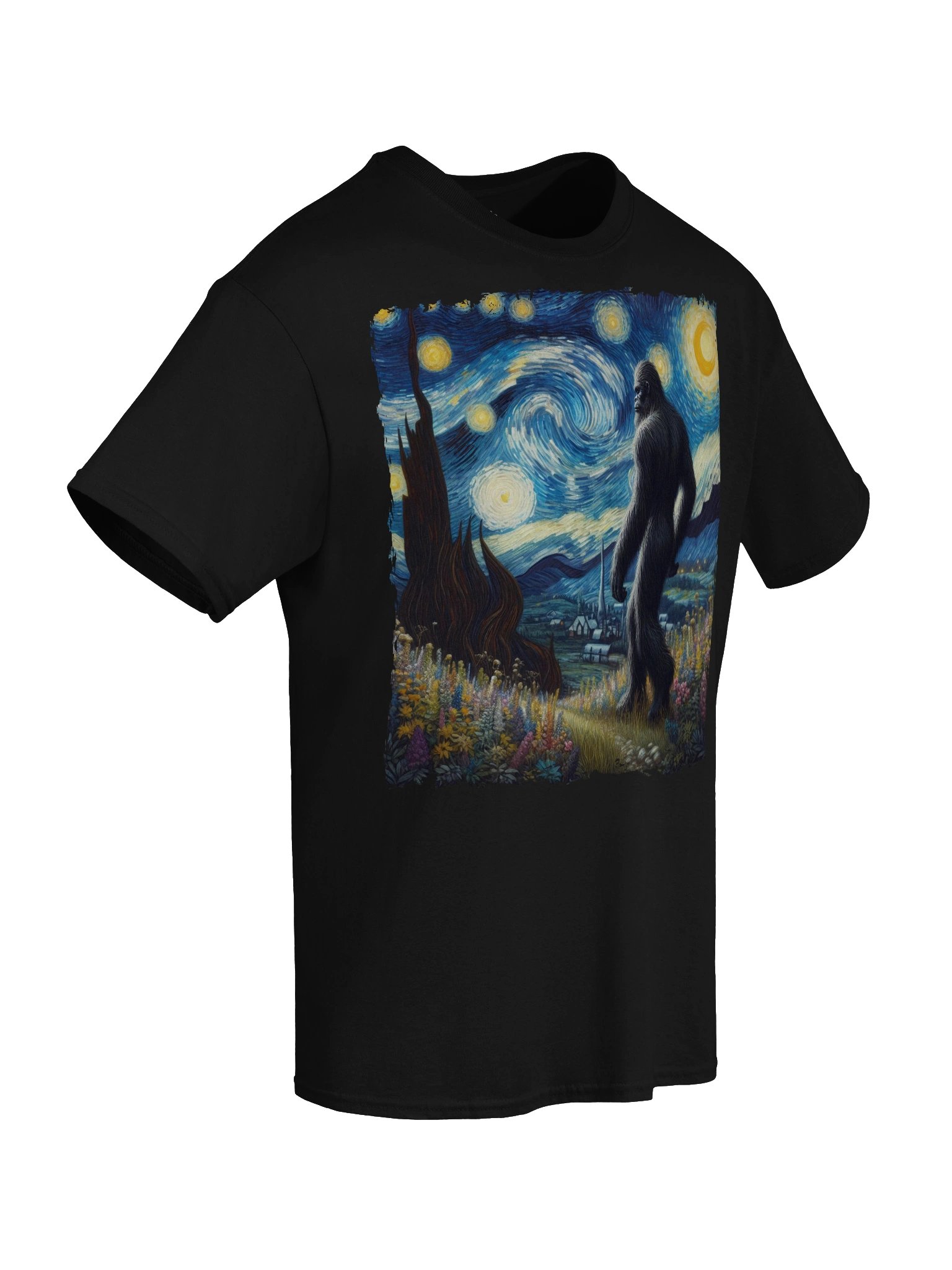 BIG FOOT STARRY NIGHT T-SHIRT product image (20)