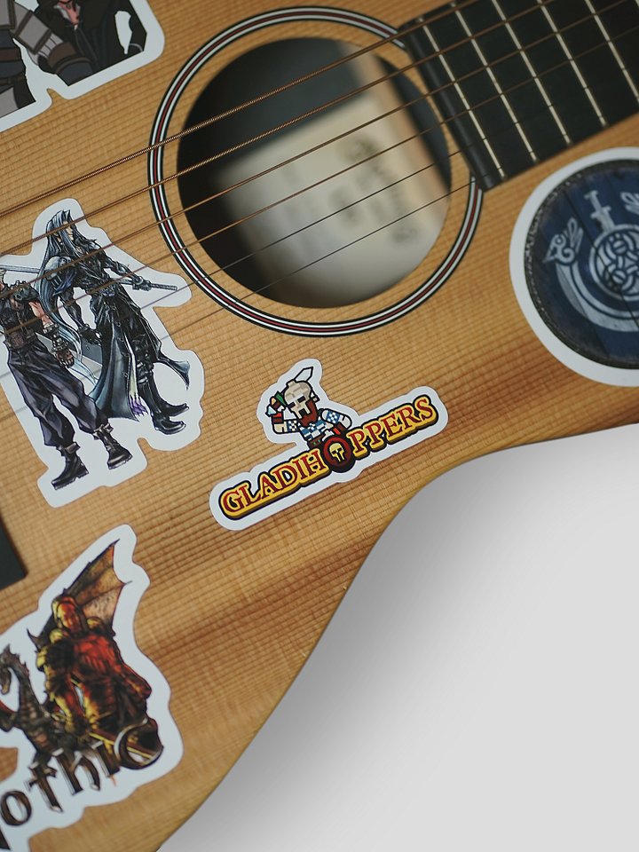 Gladihoppers Sticker product image (1)