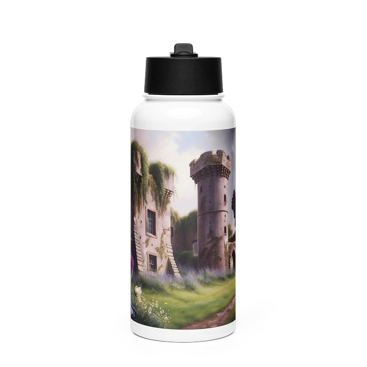 Novel Concepts Publishing – Ruins & Reverie 1 Fantasy Castle Water Bottle product image (1)