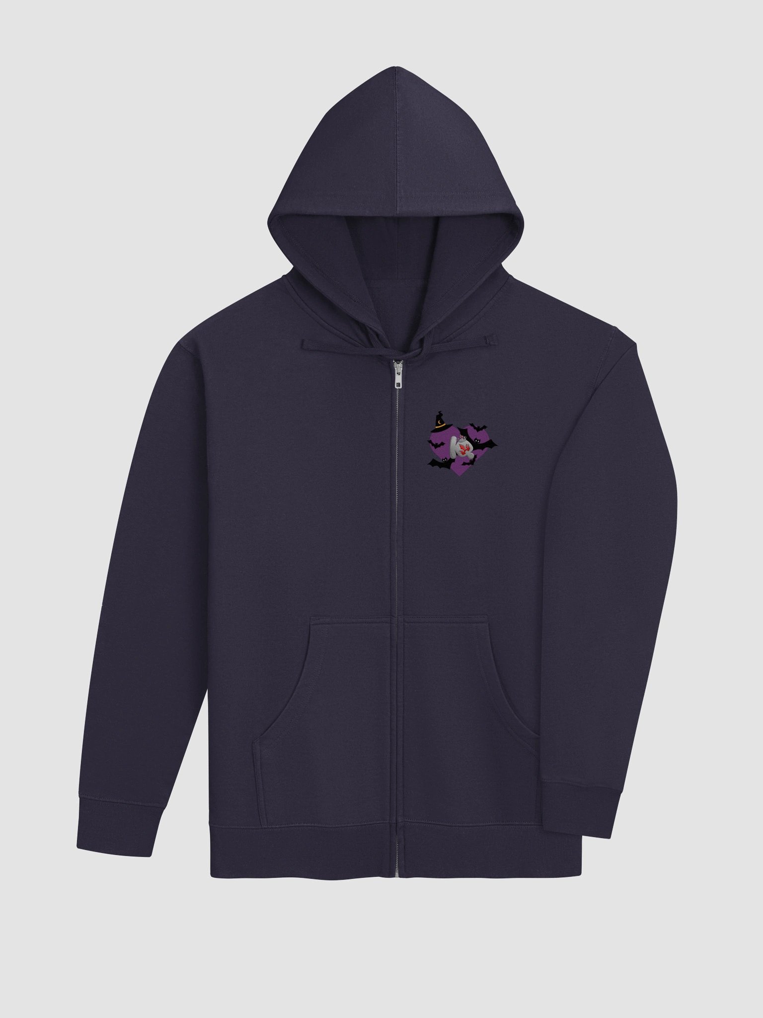 S&P Pumpkin & Heart Logo Hoodie with Zipper (Multiple colors) - Halloween 2026 product image (4)