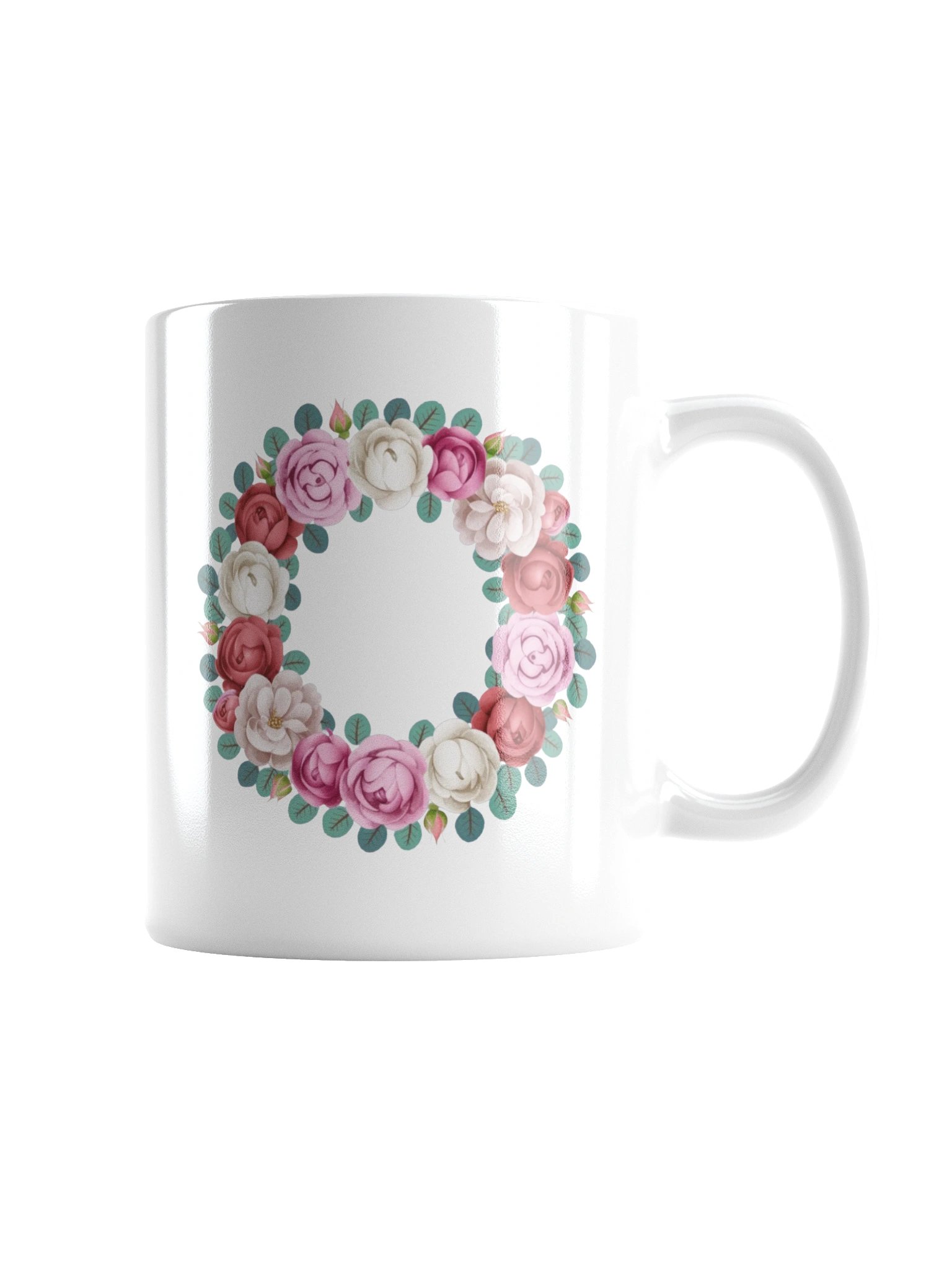 Rose Wreath Elegance Coffee Mug product image (9)
