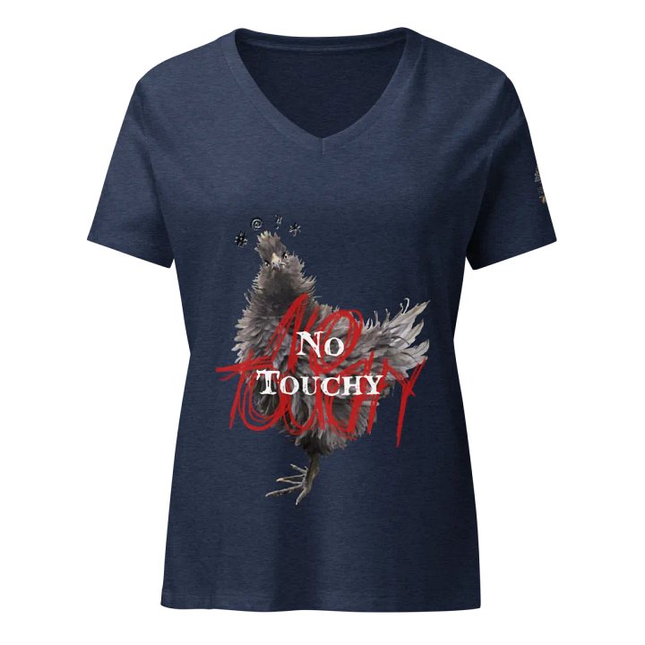 No Touchy | Women’s V-Neck T-Shirt product image (9)