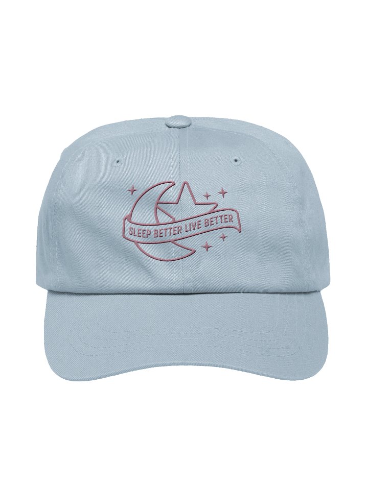 Sleep Better, Live Better Dad Hat — Sunset Pink Embroidery product image (1)