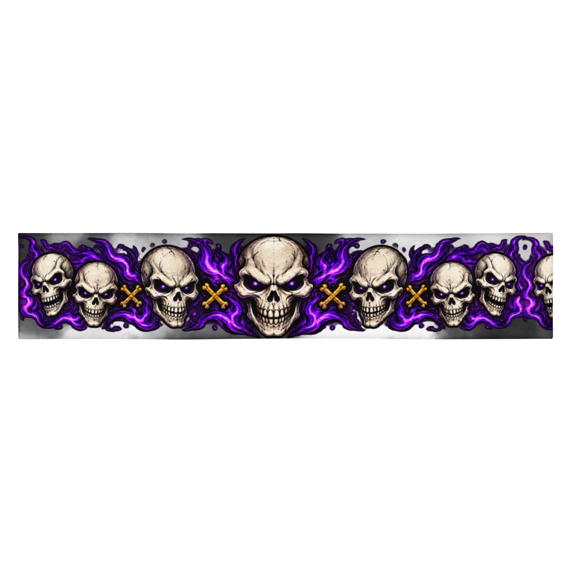 Flaming Skelly Skulls Headband product image (1)