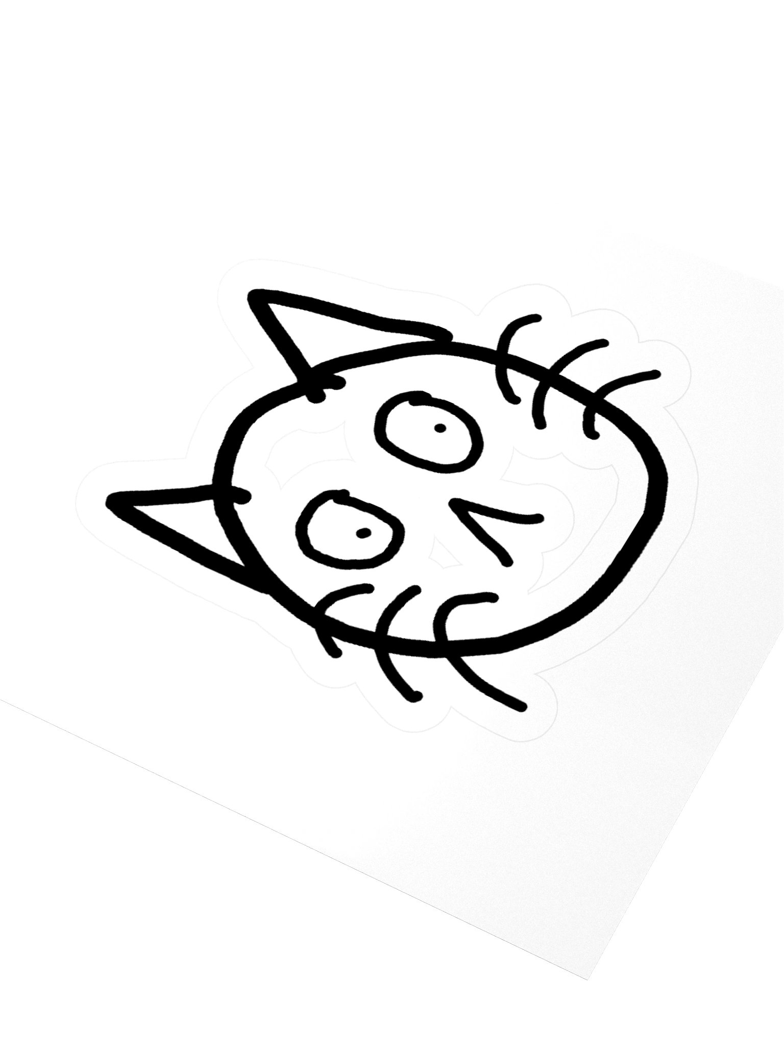 Happy Cat Sticker | Archaea Chasma