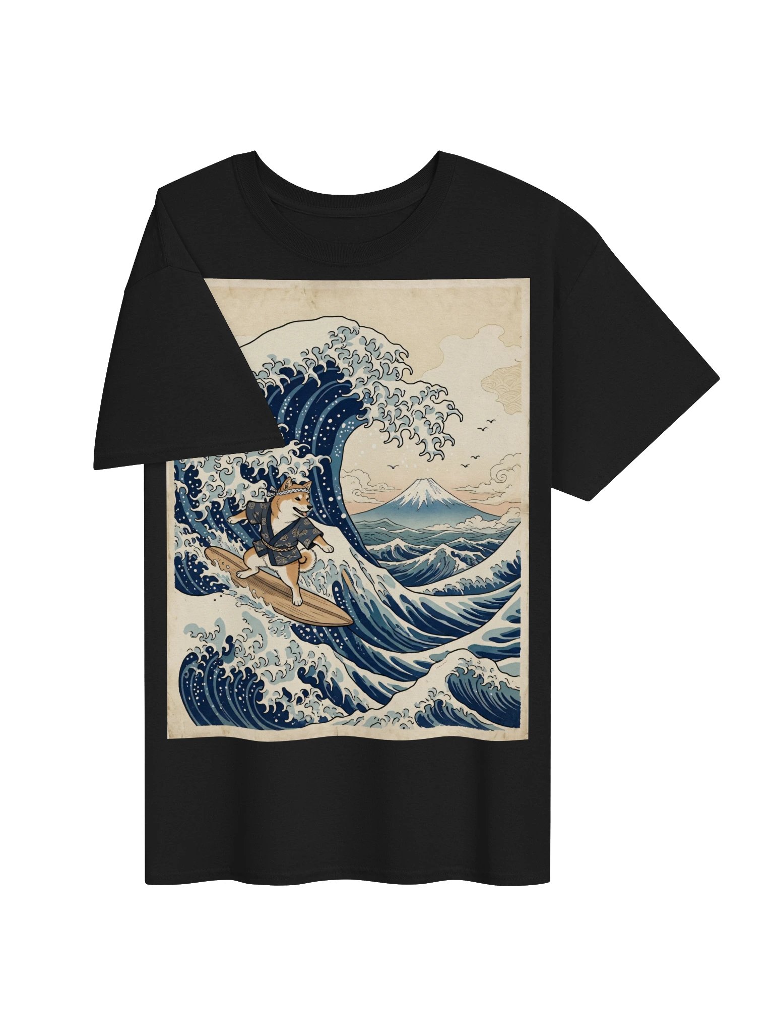 Great Wave Shiba Tee product image (17)