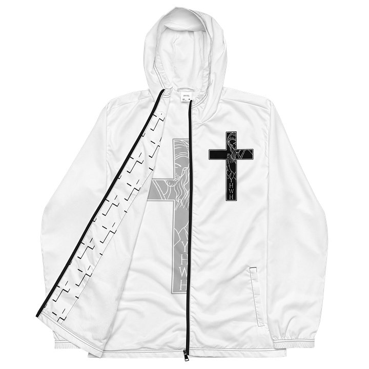 YHWH White Windbreaker product image (2)