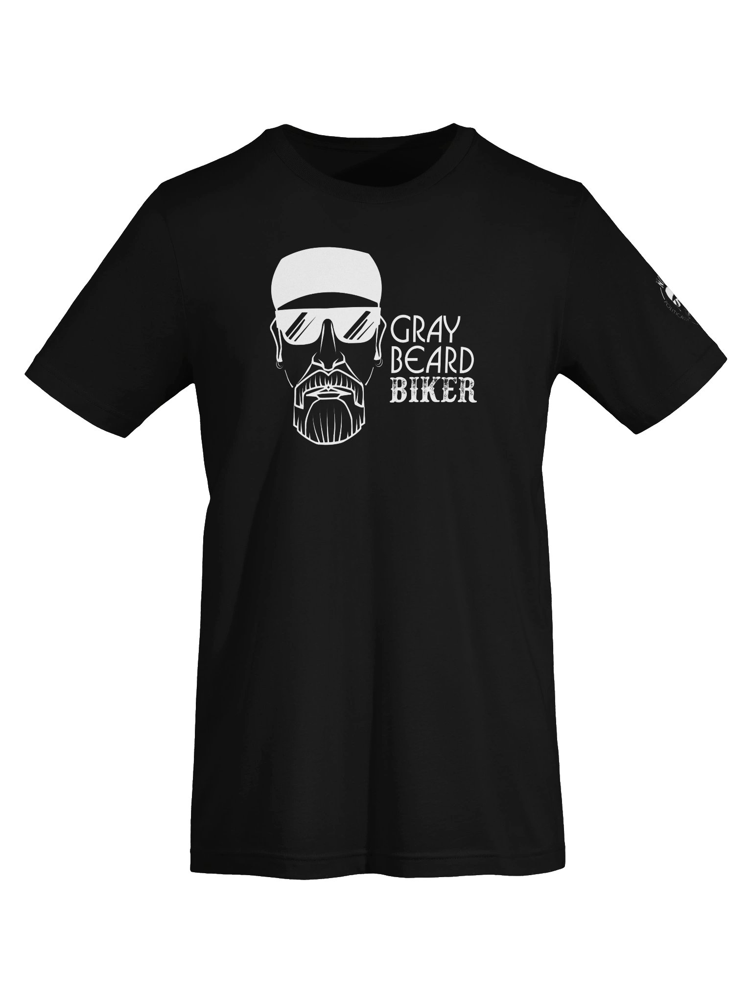 Gray Beard Biker Logo Tee product image (6)