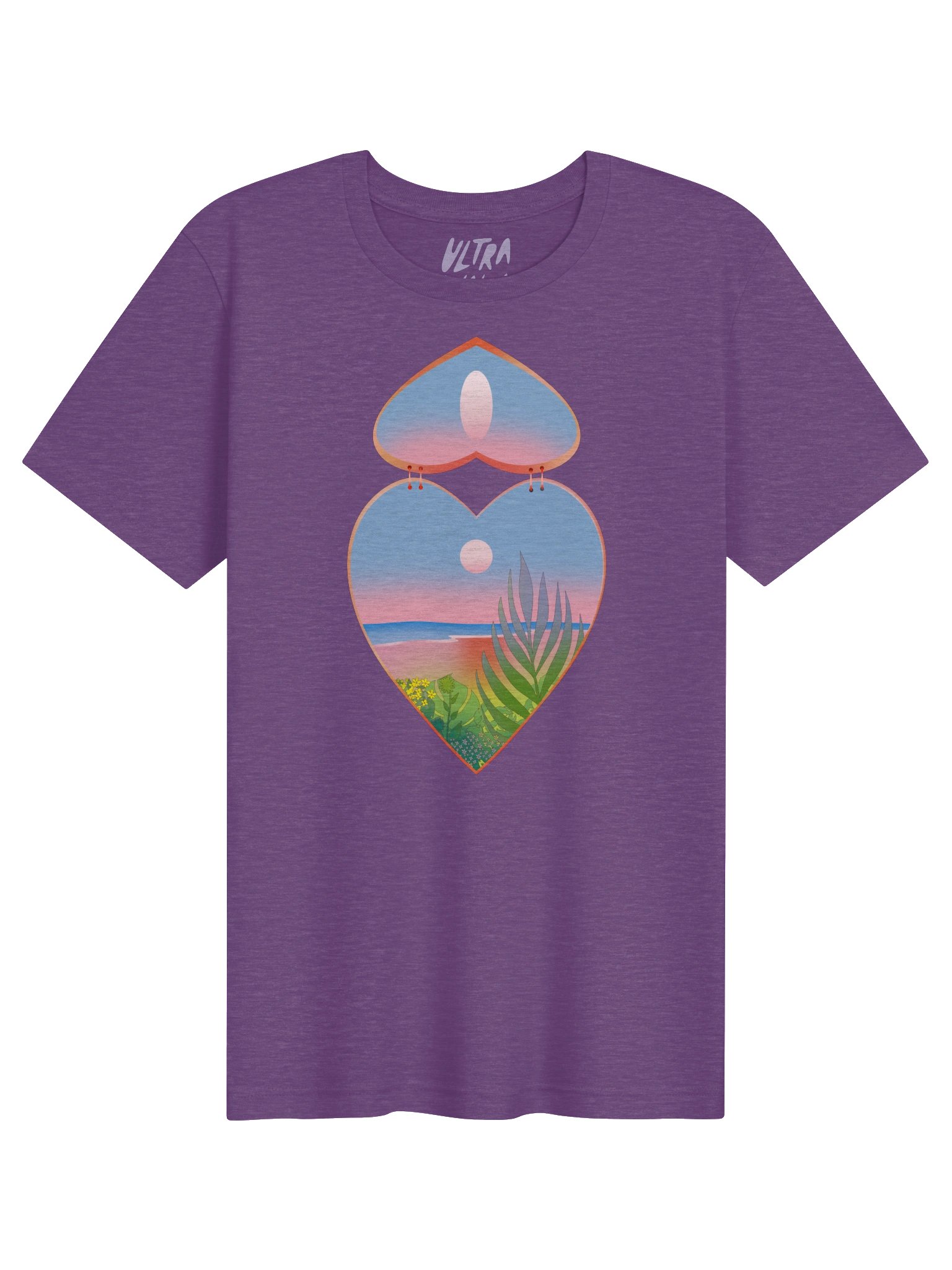 Vetra Tropical Heart Graphic Tee product image (1)