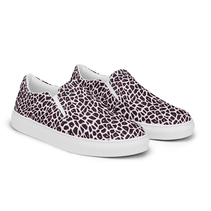 Pink Giraffe Canvas Shoes product image (2)