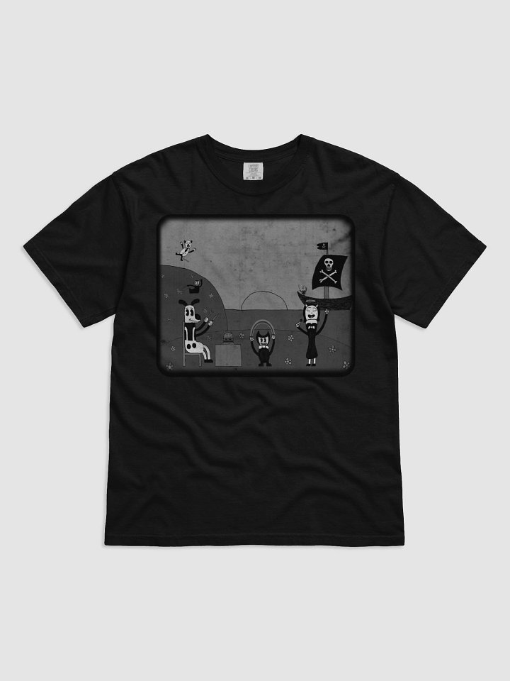 Bendy & Friends T-Shirt (Black & White) product image (1)