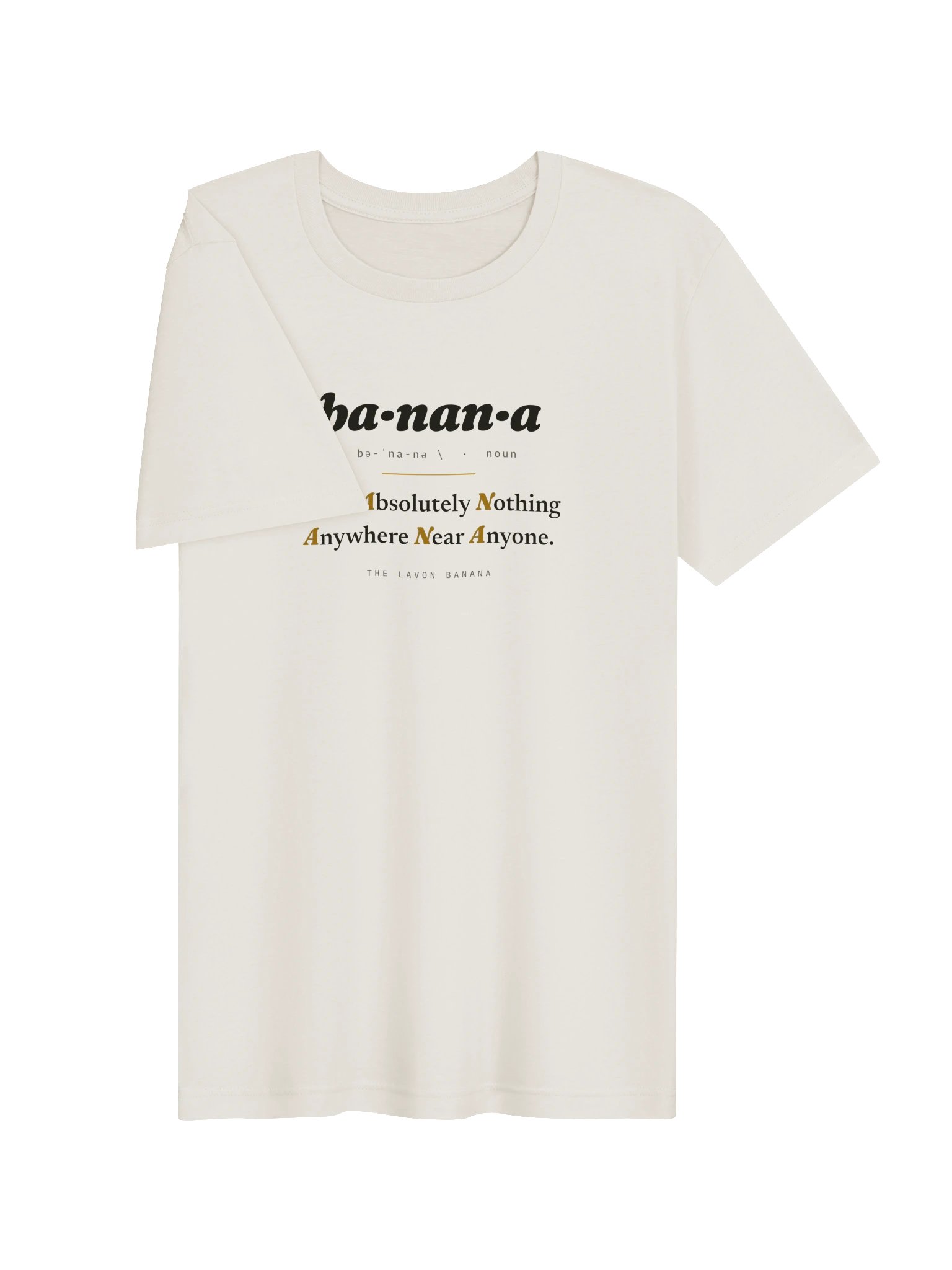 BANANA Dictionary Entry T-Shirt product image (7)