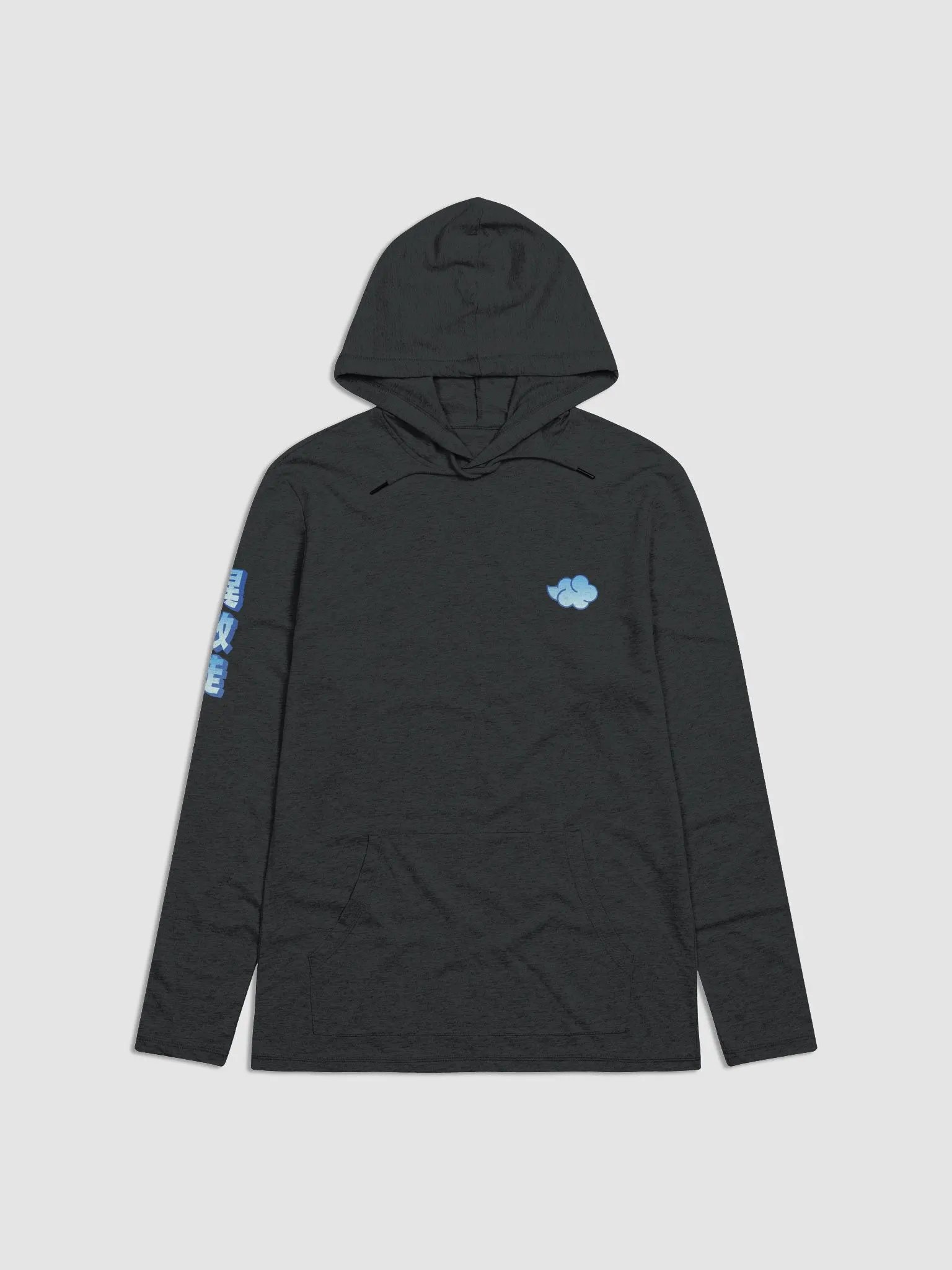 Lightweight Long Sleeve Shirt w/Hood - Nihon Heathens Blue product image (2)