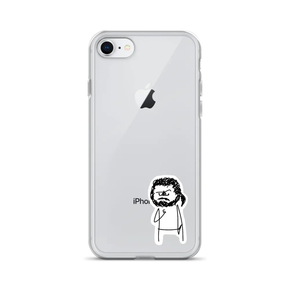 "IRRITATED" CLEAR IPHONE CASE product image (1)