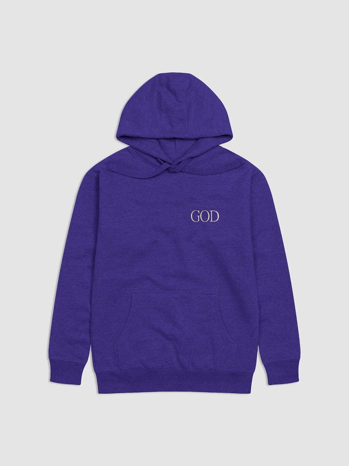 Good Vs Evil - God's In My Heart - Cotton Heritage Unisex Premium Hoodie product image (2)