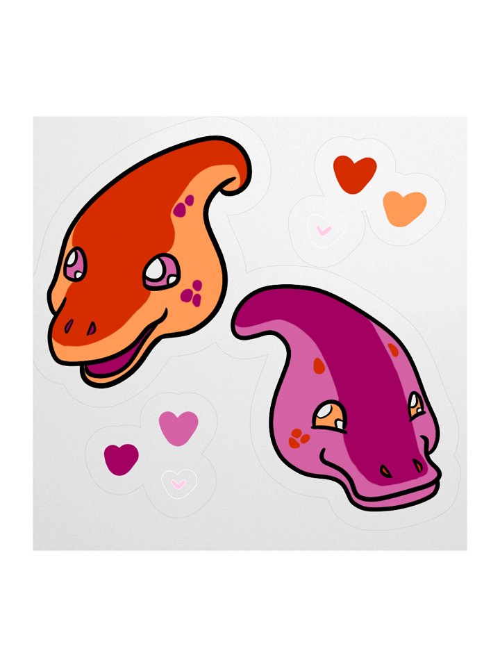 Pride Dinos - Lesbian Parasaurolophus product image (1)