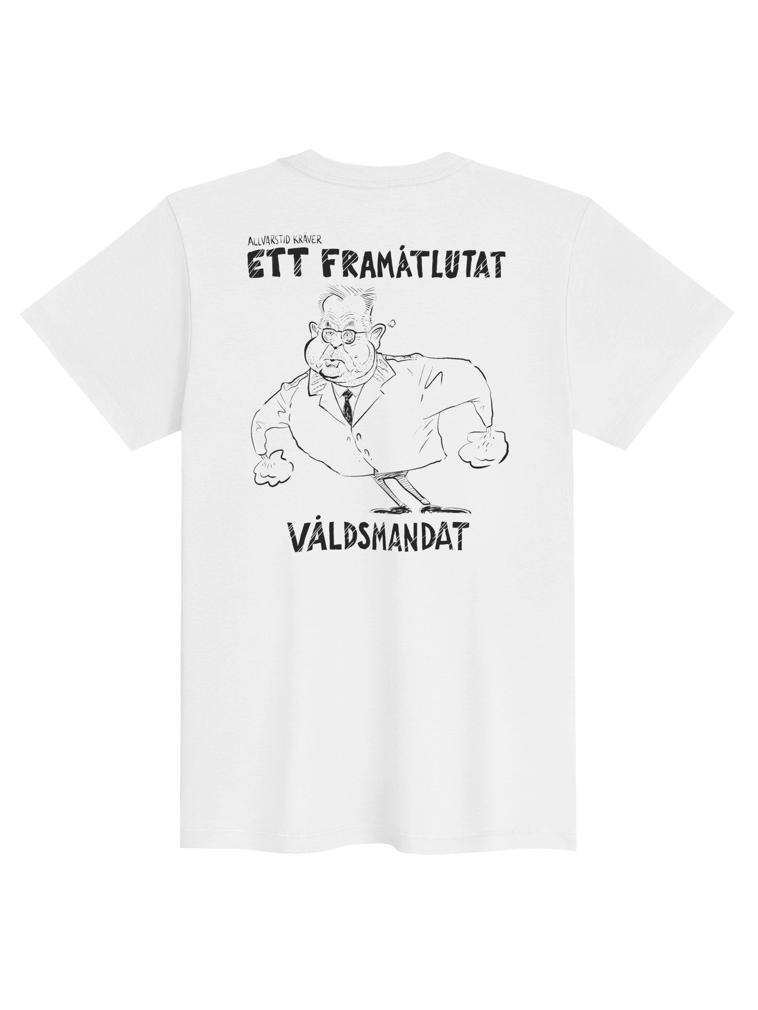 Framåtlutat våldsmandat - Dam T-shirt (signed by @Kluddniklas!) product image (1)
