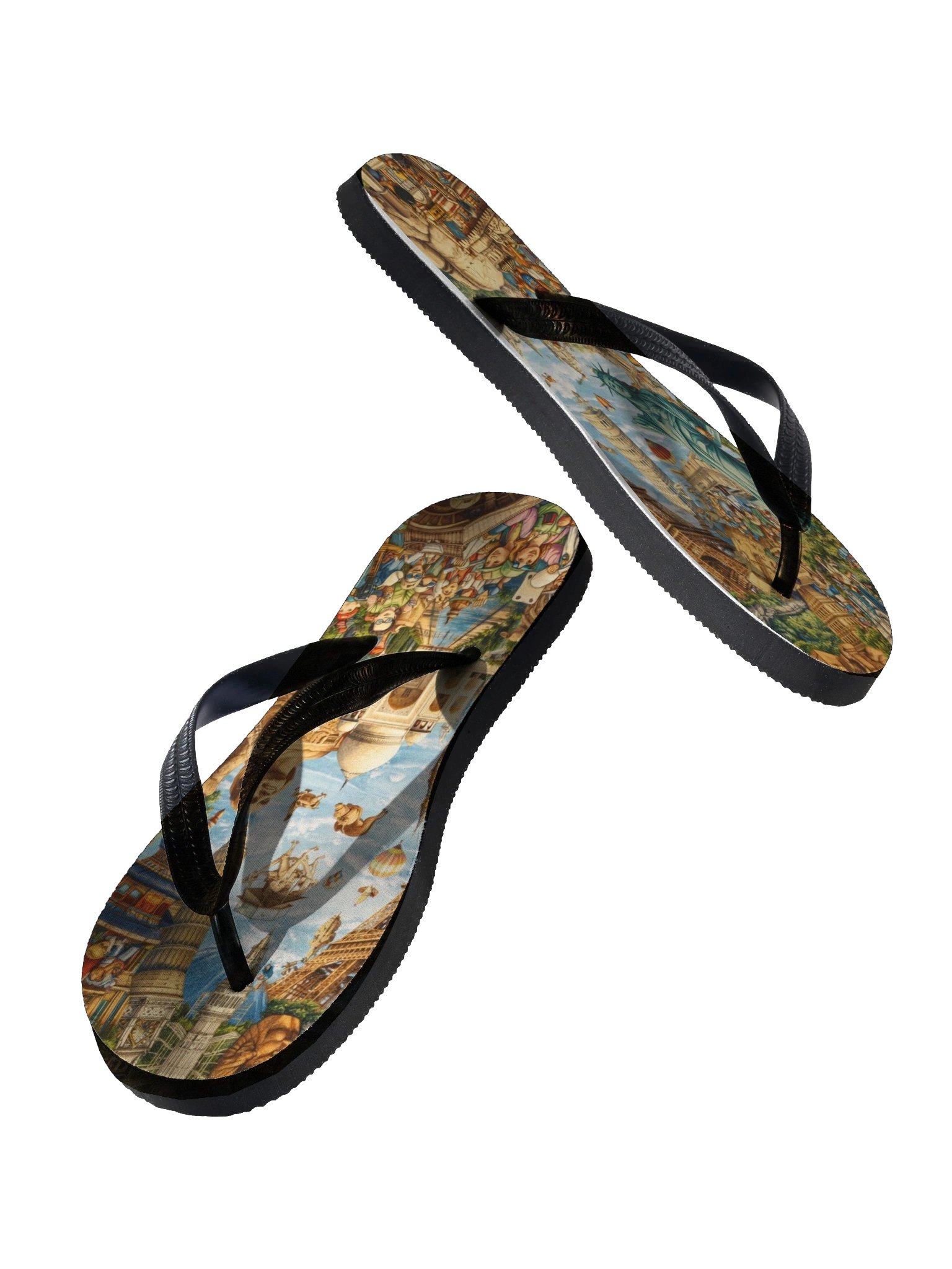 Civilizations Journey Flip-Flops product image (2)