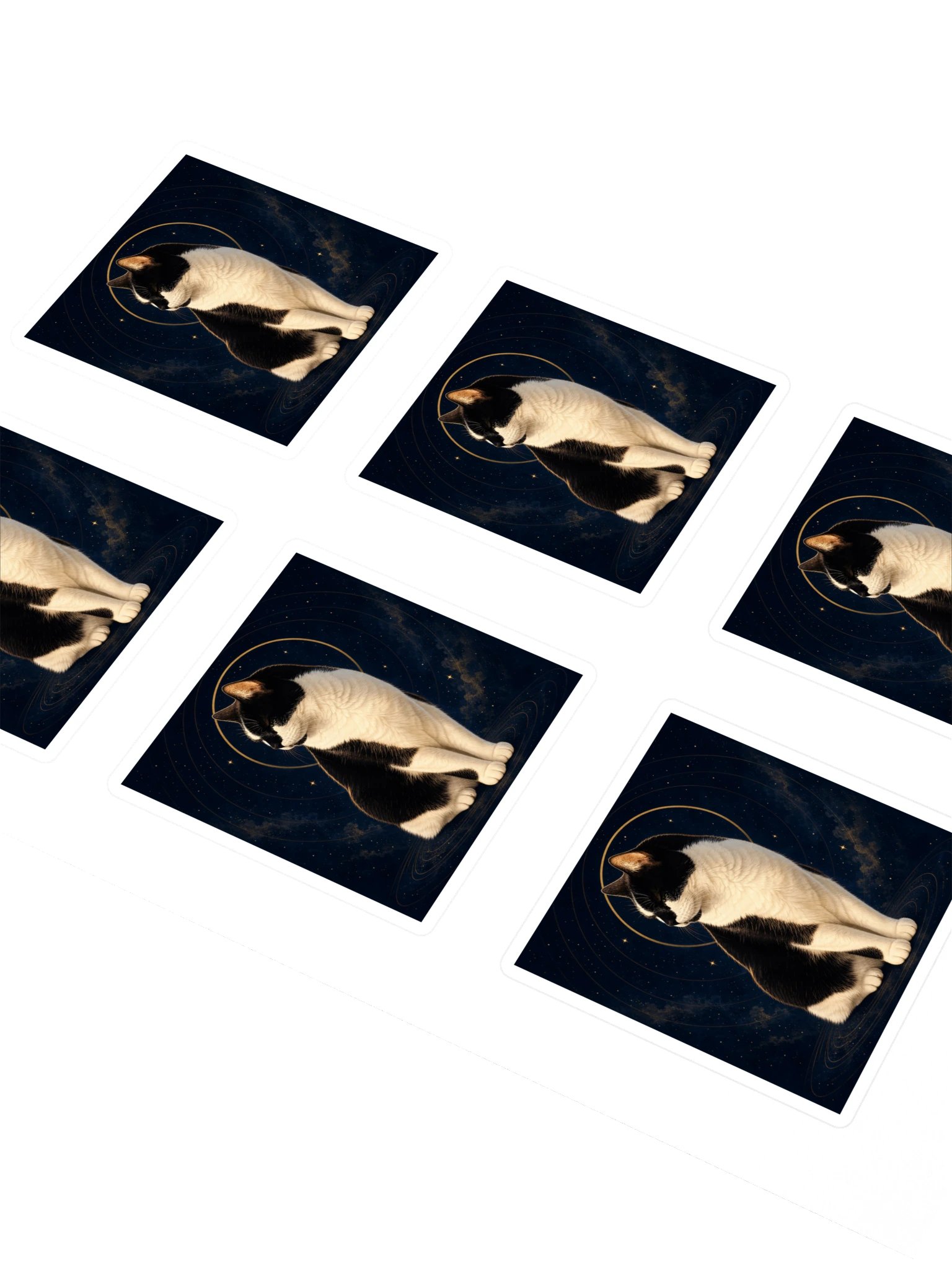 Mister Kitty Cosmic Sticker product image (2)