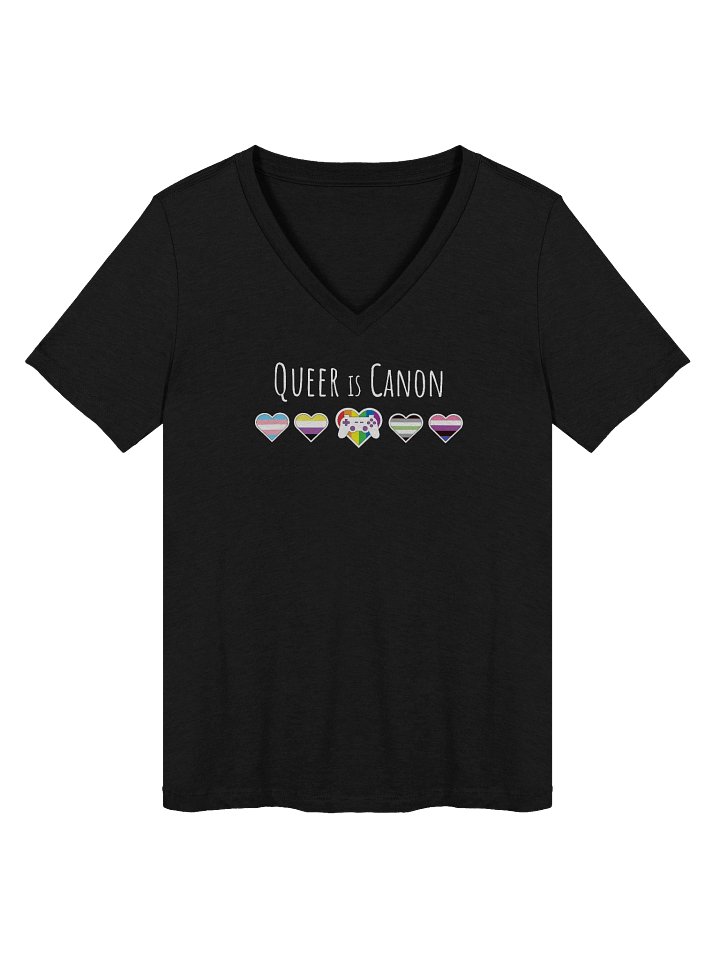 Queer is Canon V-Neck - Gender Pride Set product image (1)