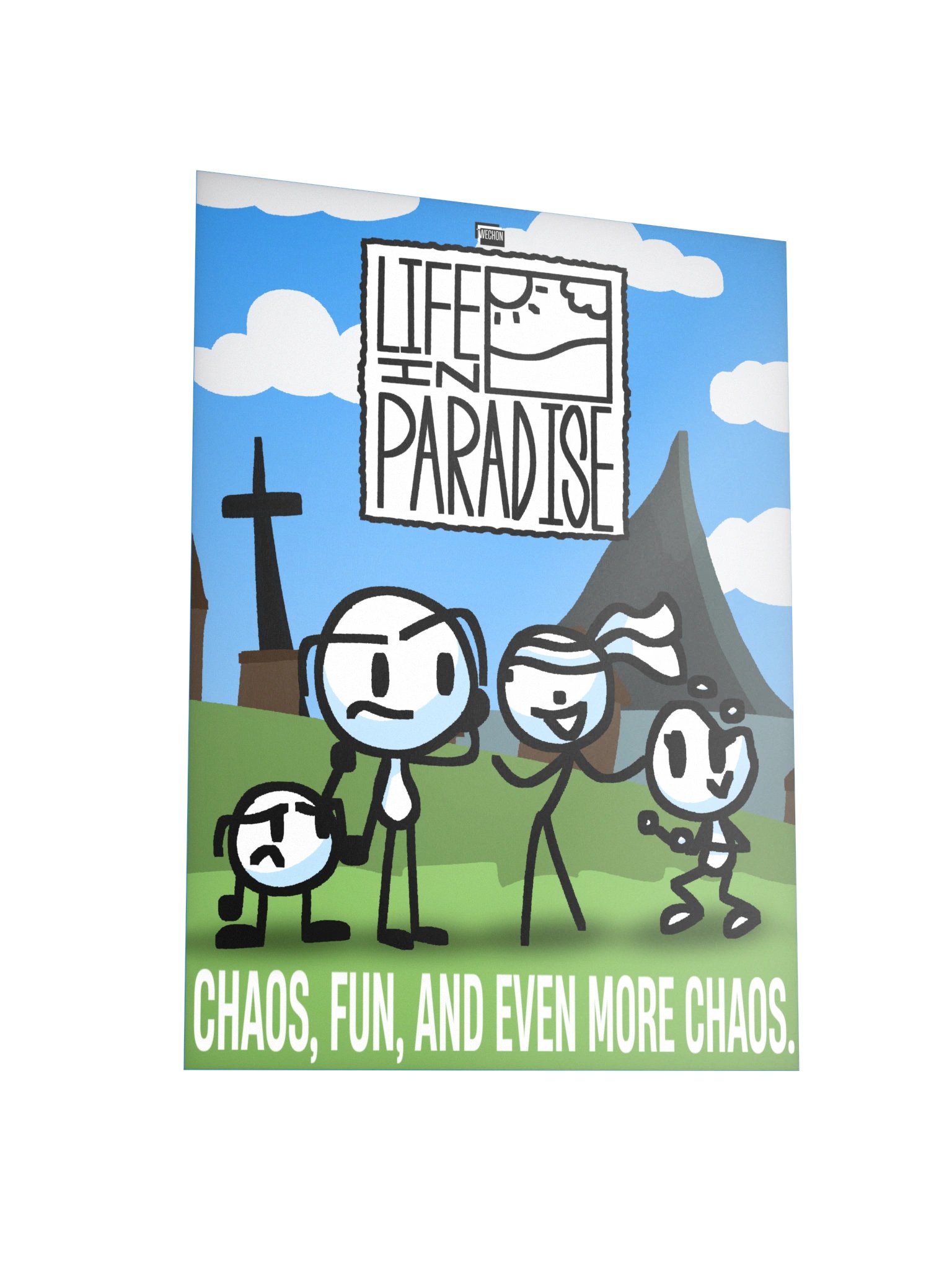 Life In Paradise - Matte Poster product image (3)