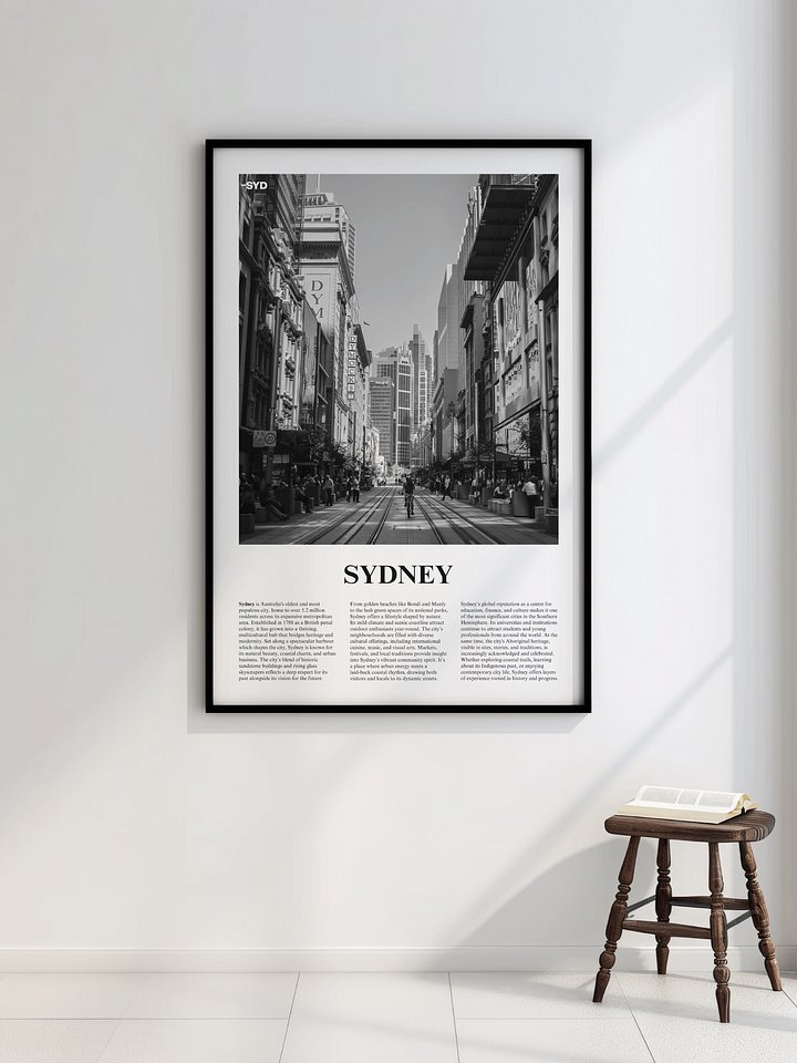 Sydney 03 Newspaper Poster product image (2)