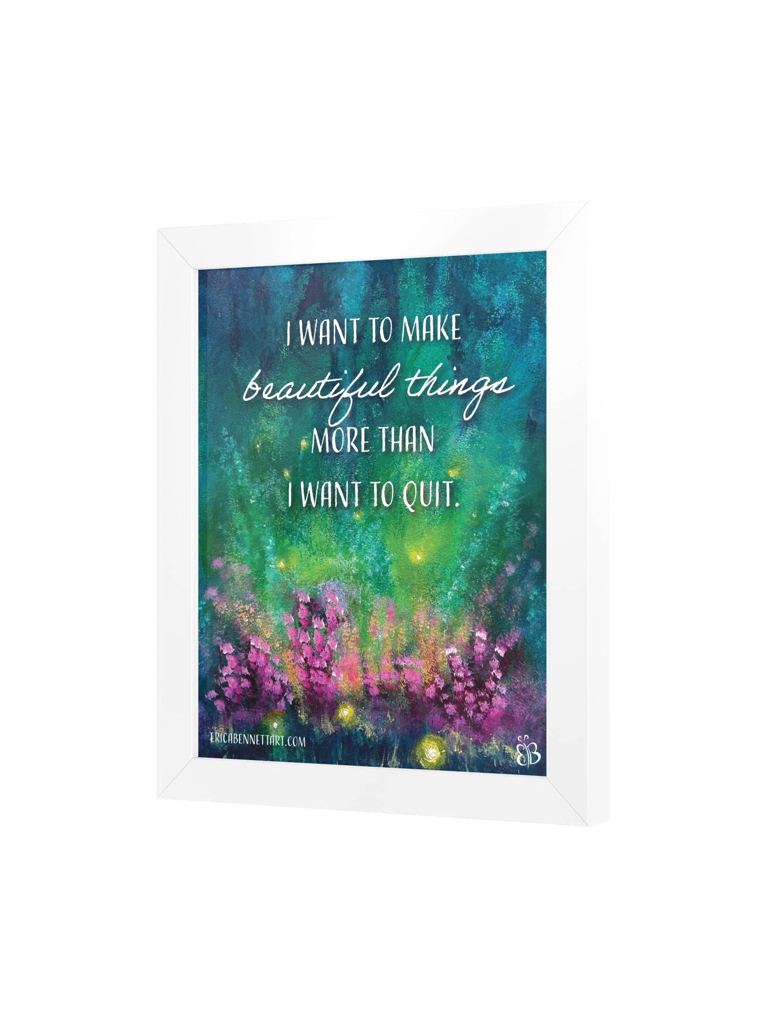 Beautiful Things Motivational Poster - Framed product image (3)