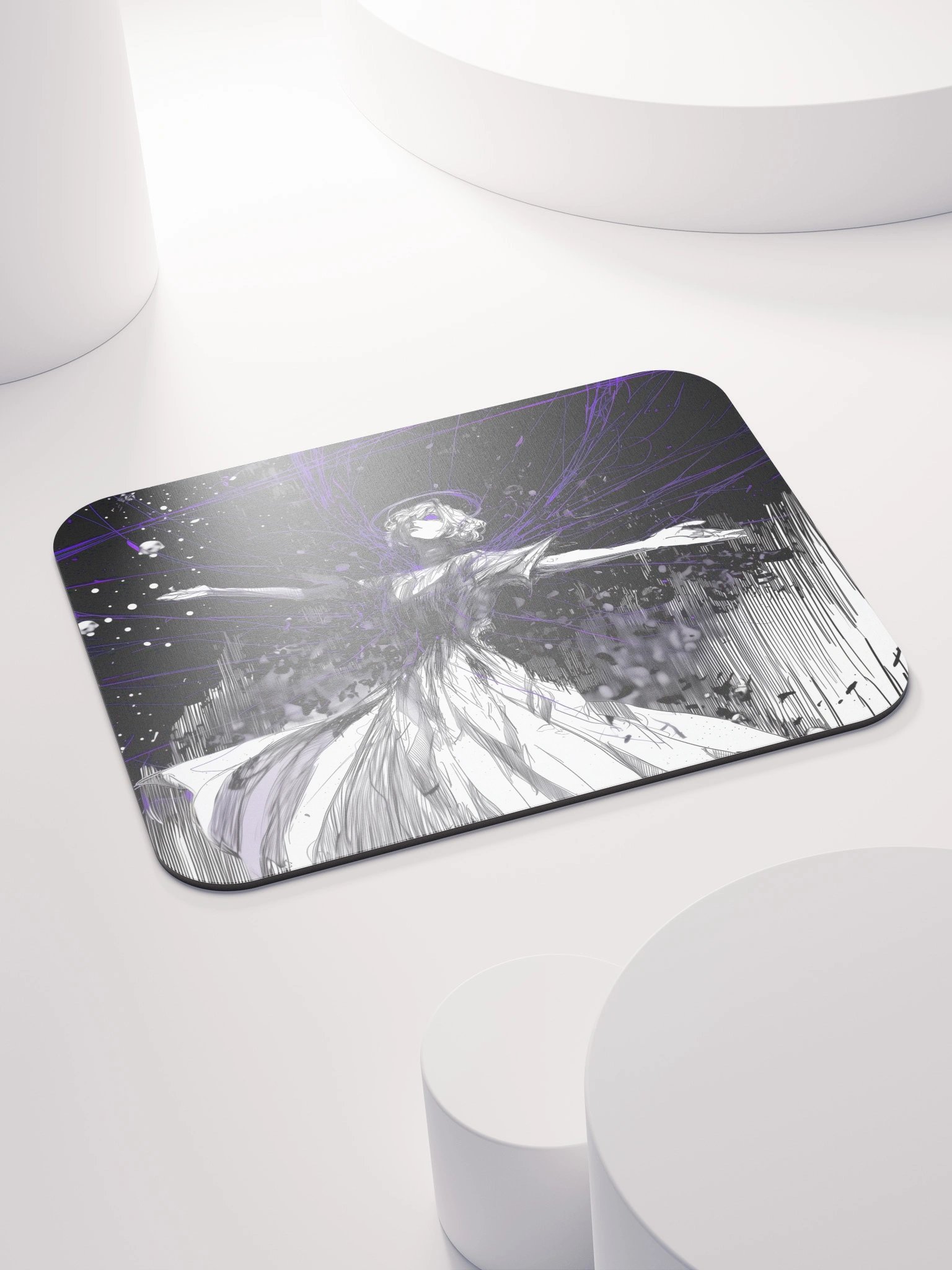 "Abducted by Angels" Mouse Pad product image (4)